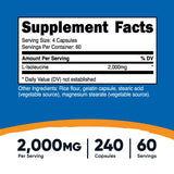 Nutricost L-Isoleucine Capsules