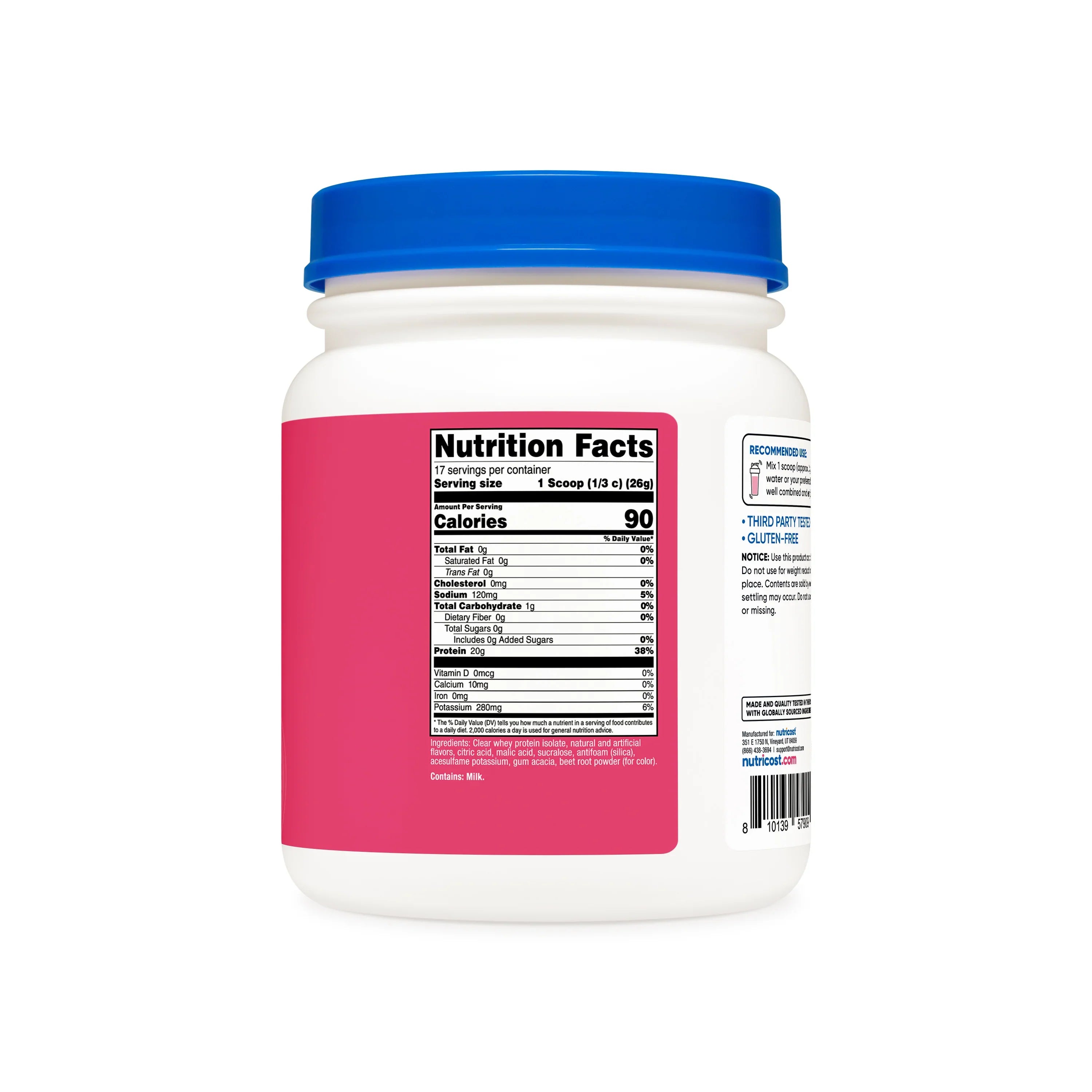 Nutricost Clear Whey Protein Isolate [OFFER]