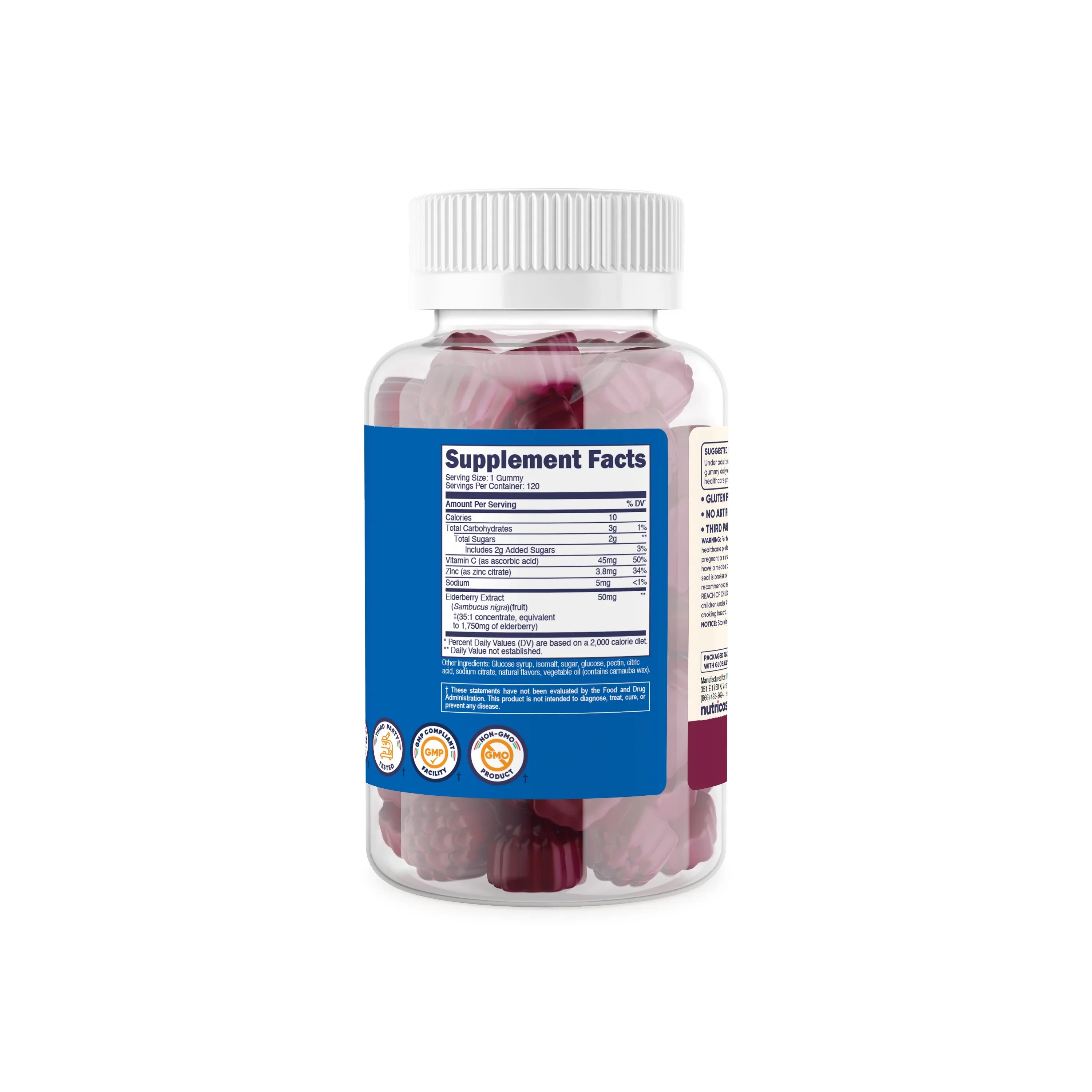 Nutricost Kids Elderberry Gummies