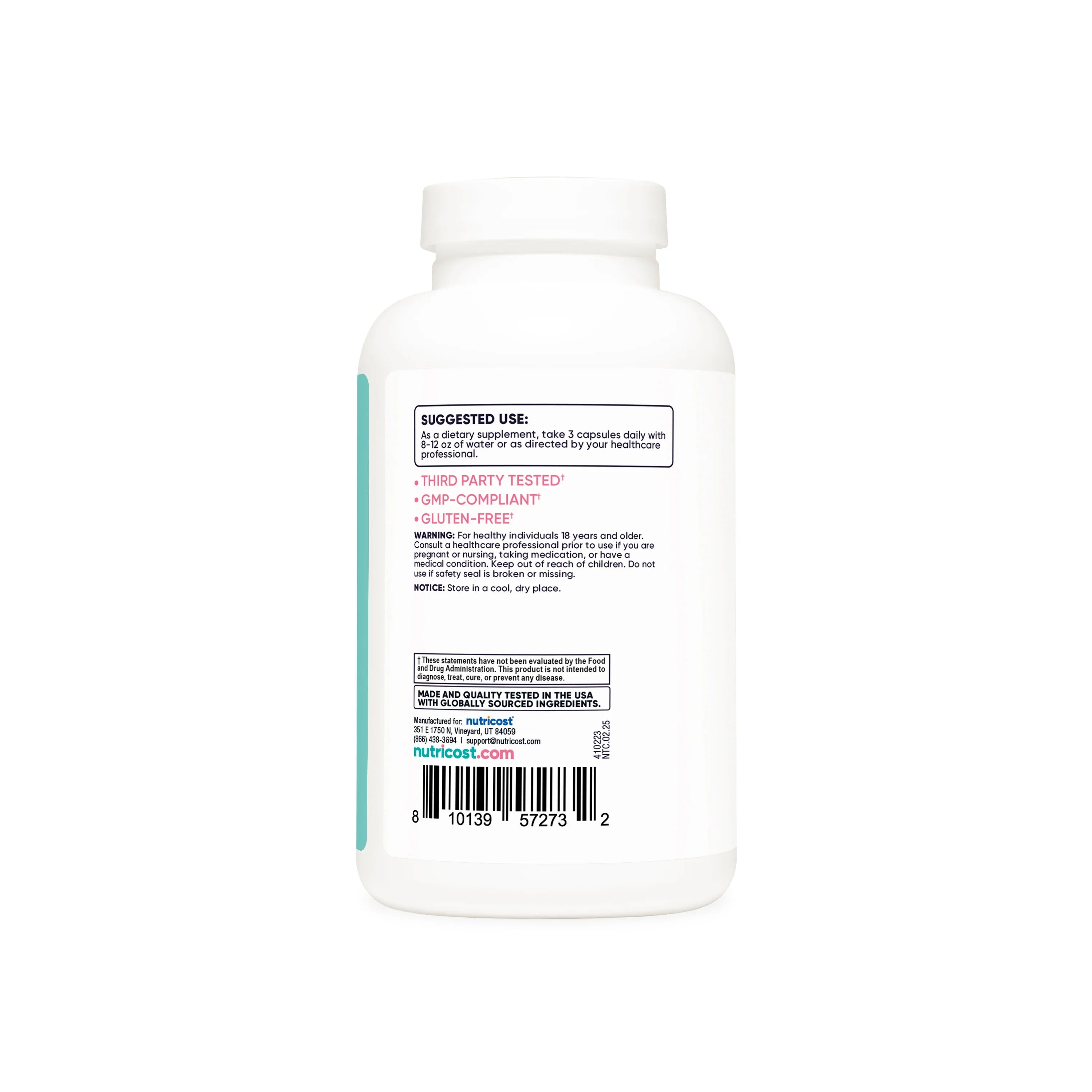 Nutricost D-Mannose with Cranberry Extract for Women