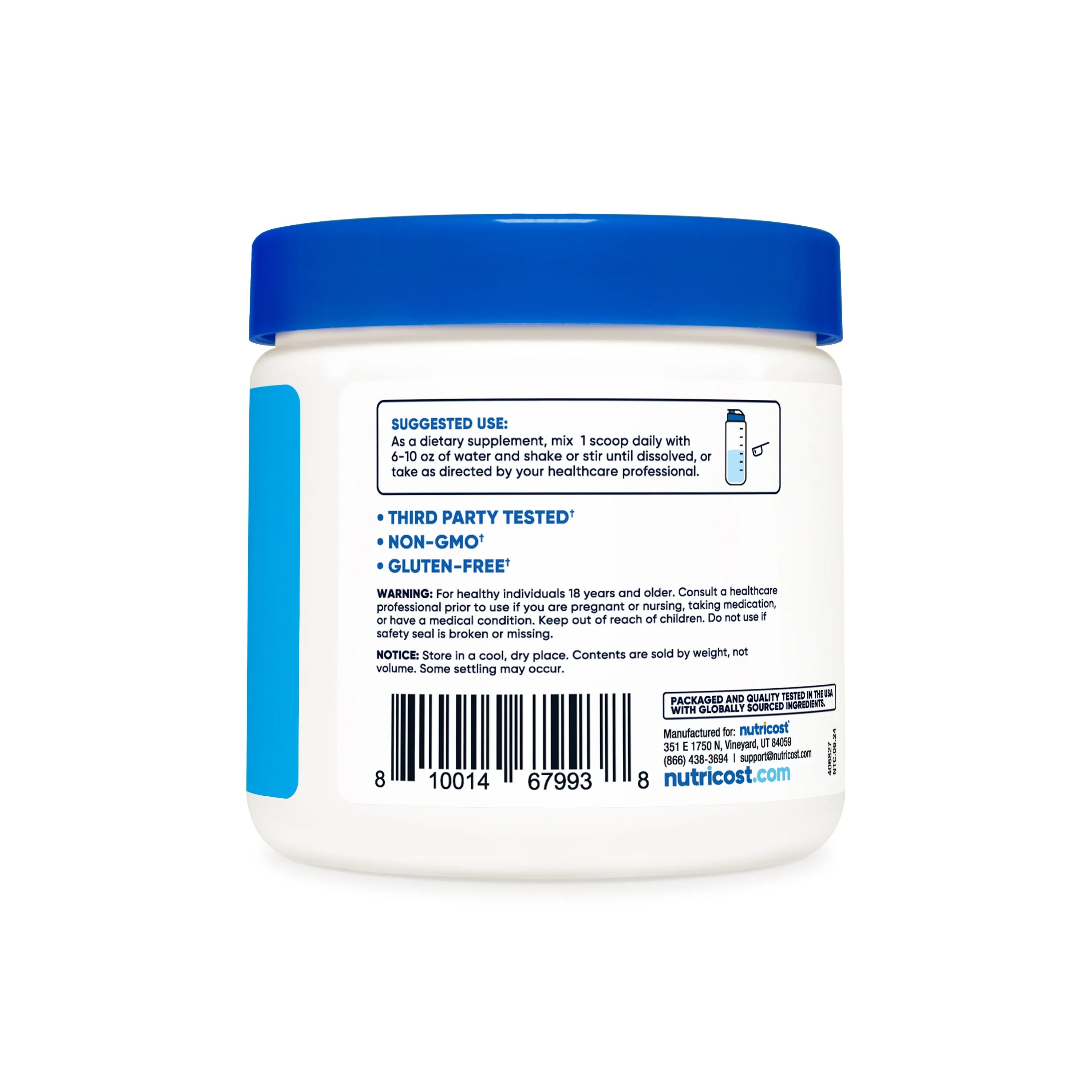 Nutricost Ketone BHB Salt Powders (Calcium, Magnesium, Potassium, Sodium)