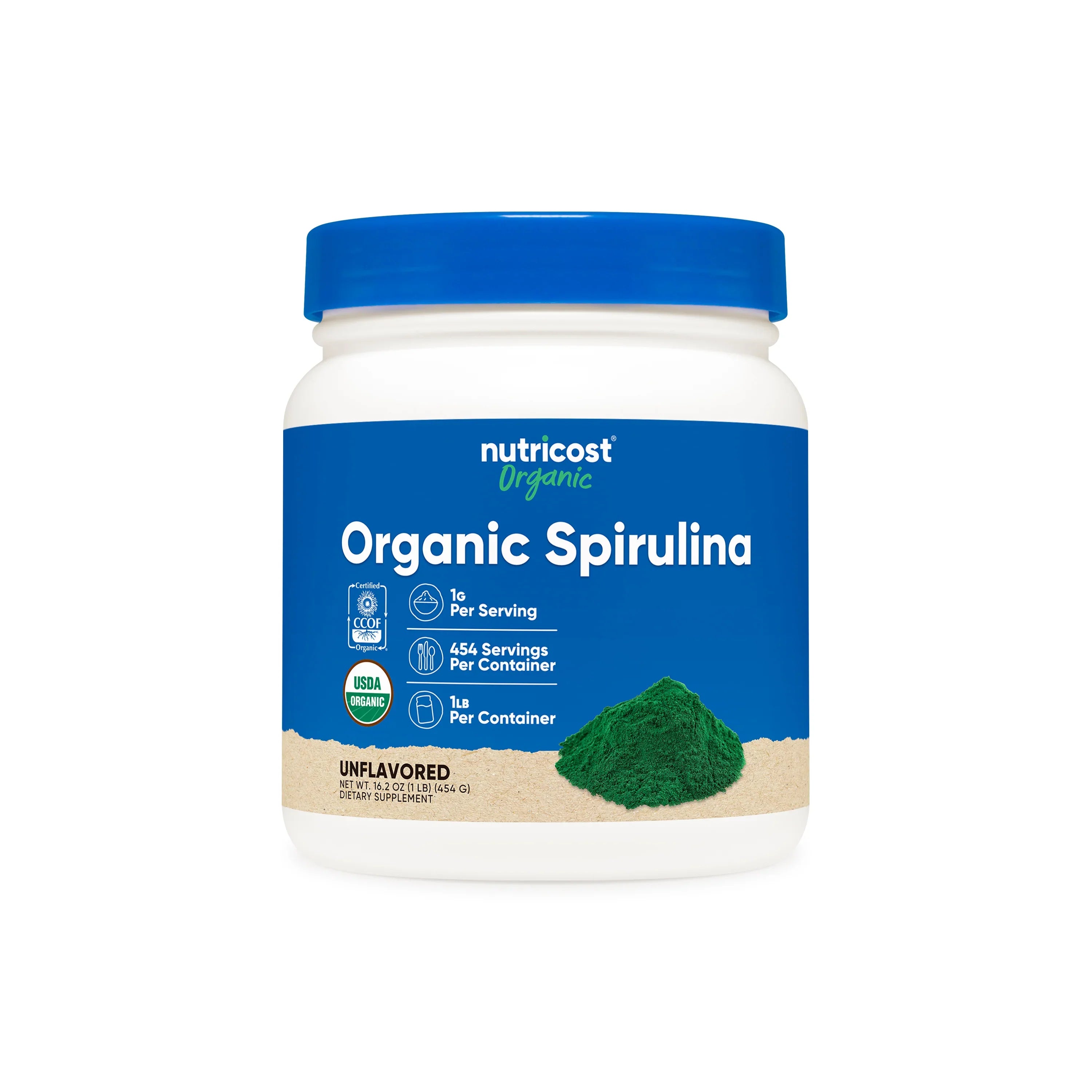 Nutricost Organic Spirulina Powder