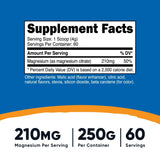 Nutricost Magnesium Citrate Powder
