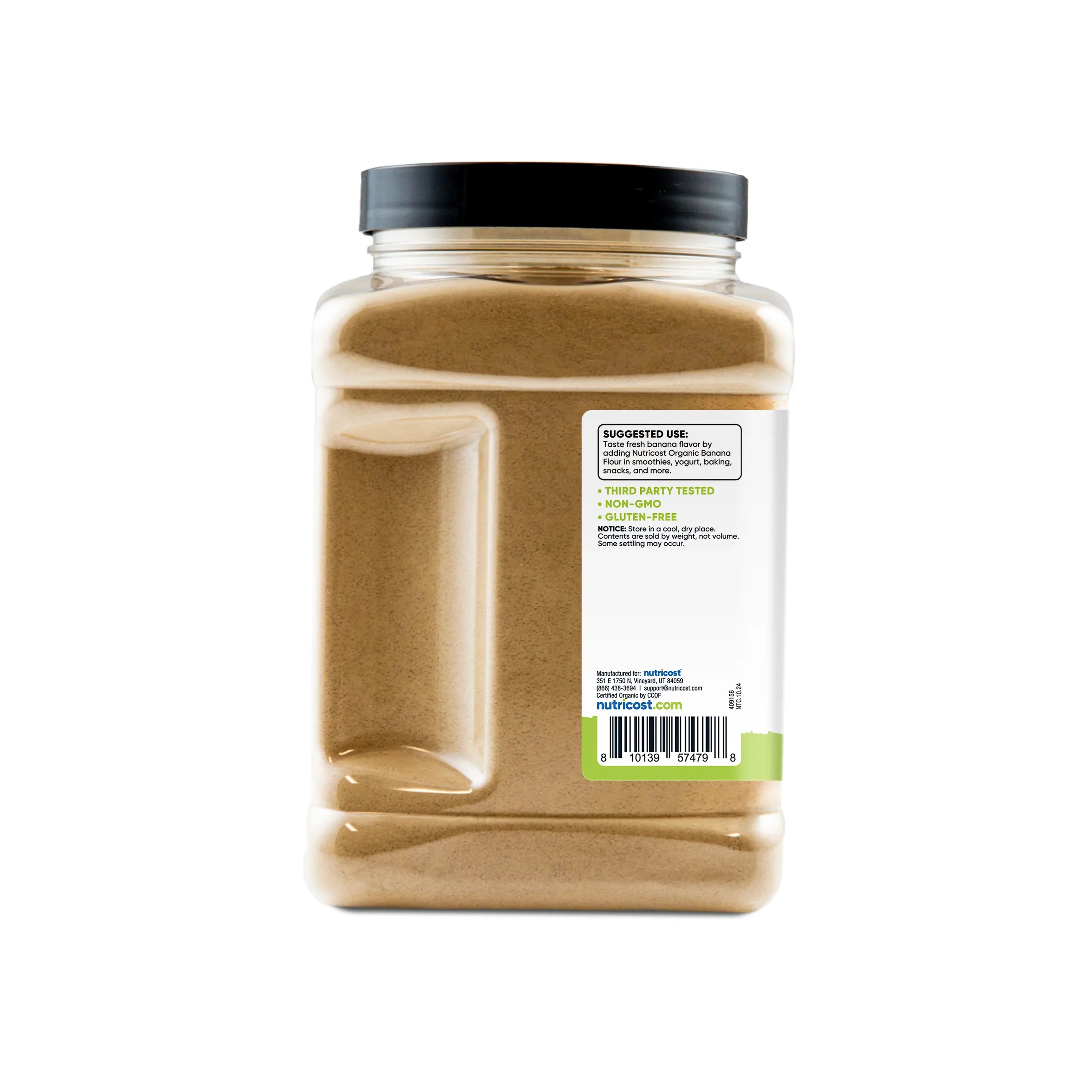 Nutricost Pantry Organic Green Banana Flour