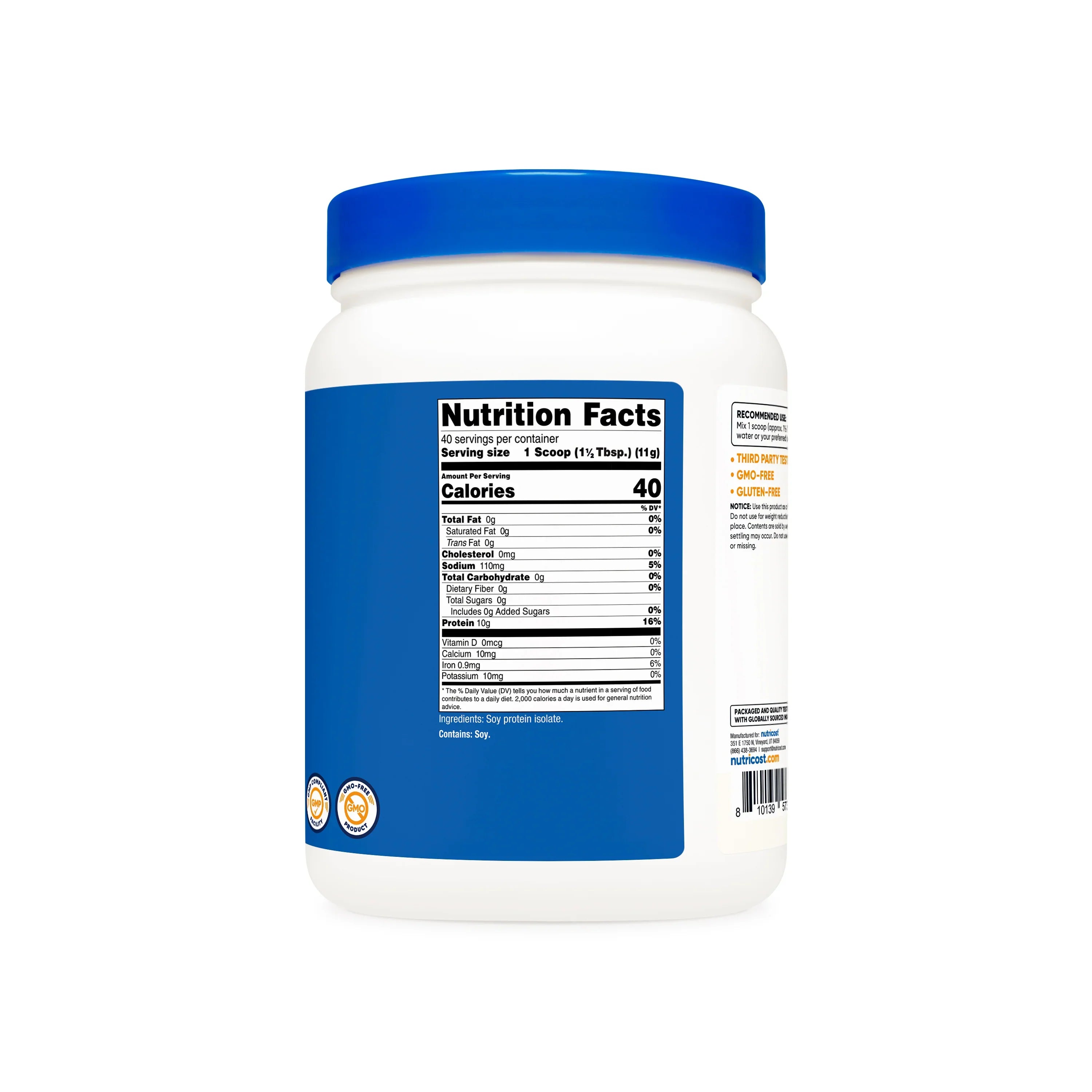 Nutricost Soy Protein Isolate