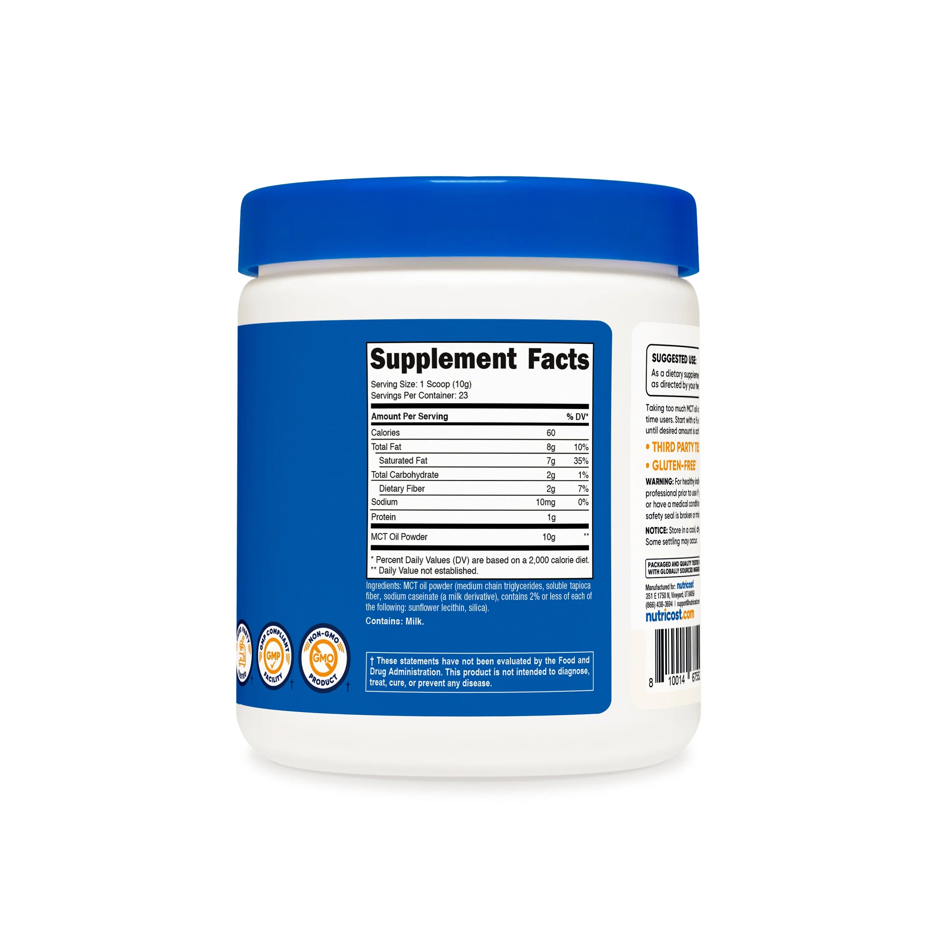 Nutricost MCT Oil Powder