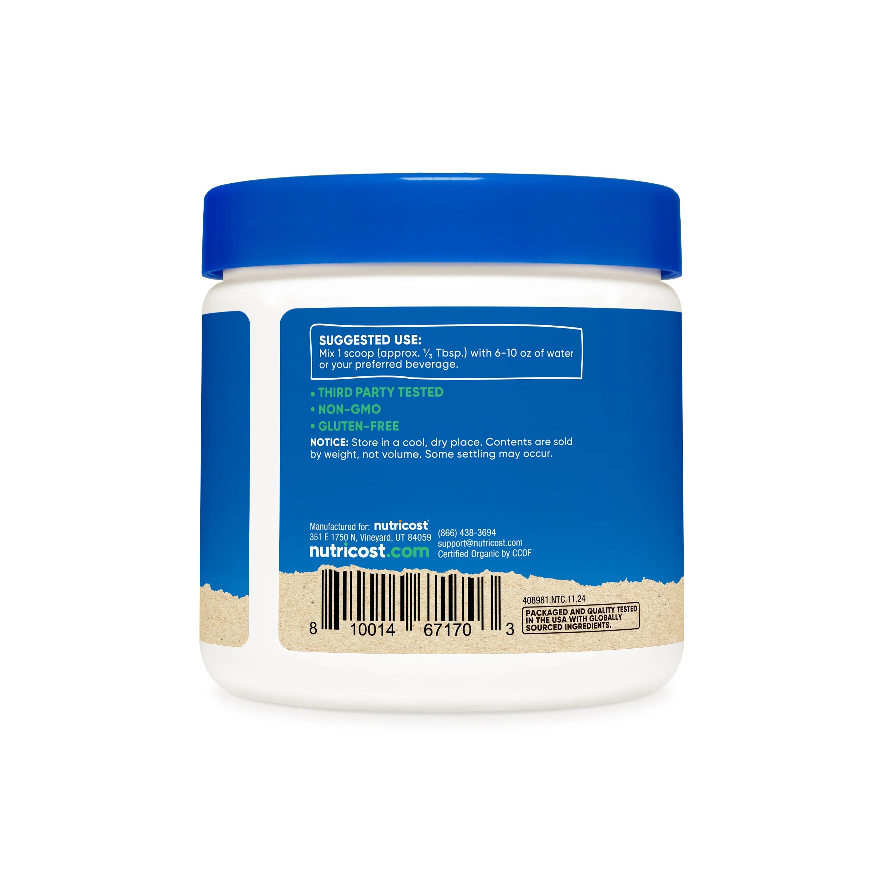 Nutricost Organic Blueberry Powder