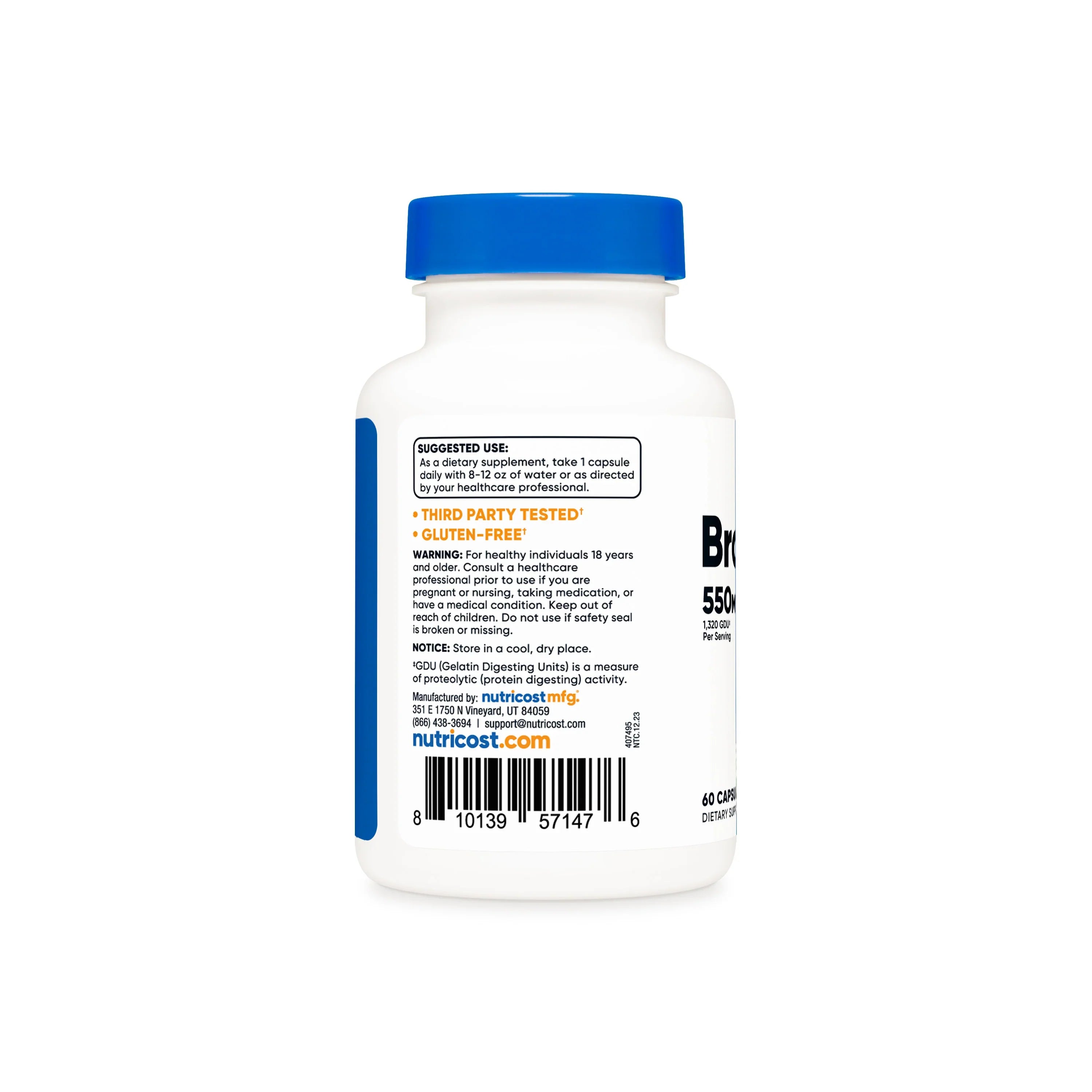 Nutricost Bromelain Capsules