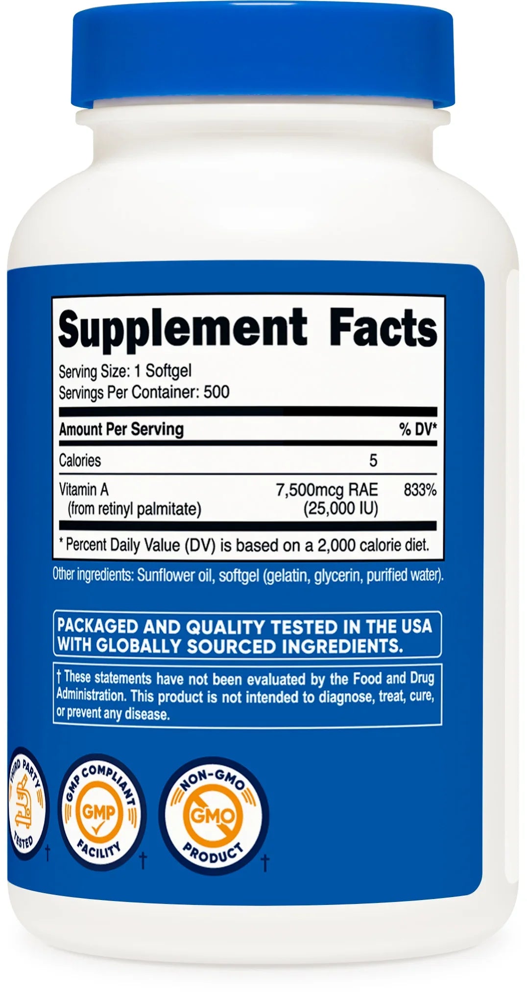 Nutricost Vitamin A Softgels