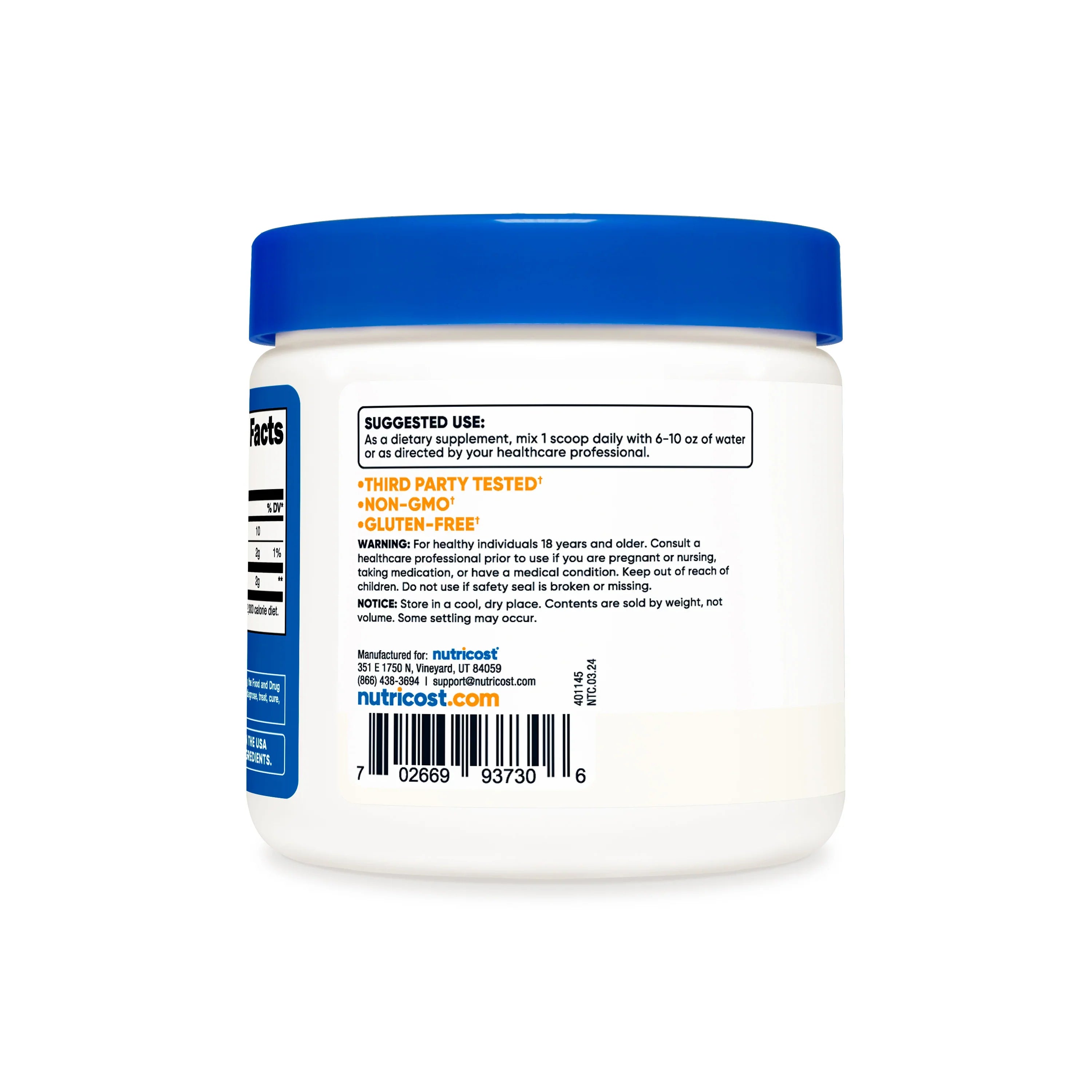 Nutricost D-Mannose Powder