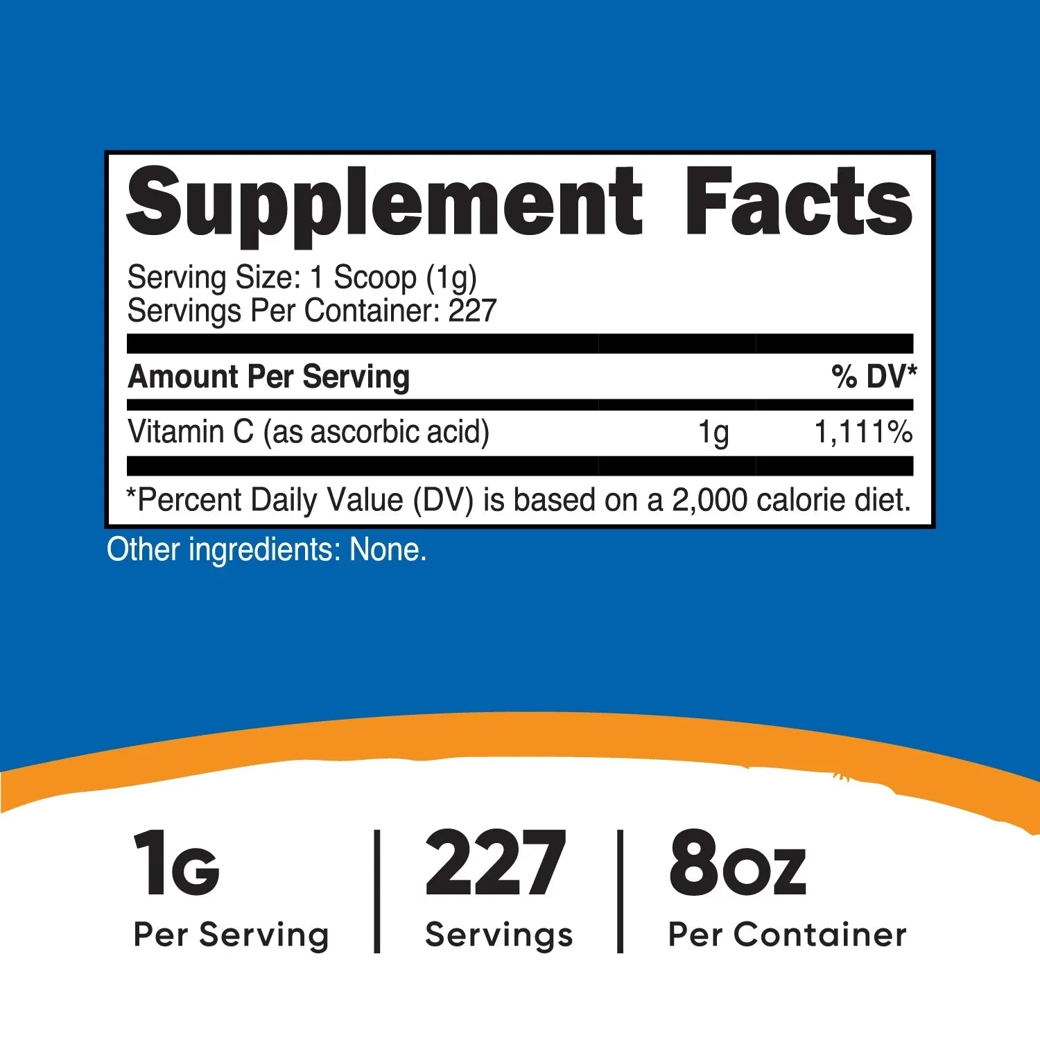 Nutricost Vitamin C Powder