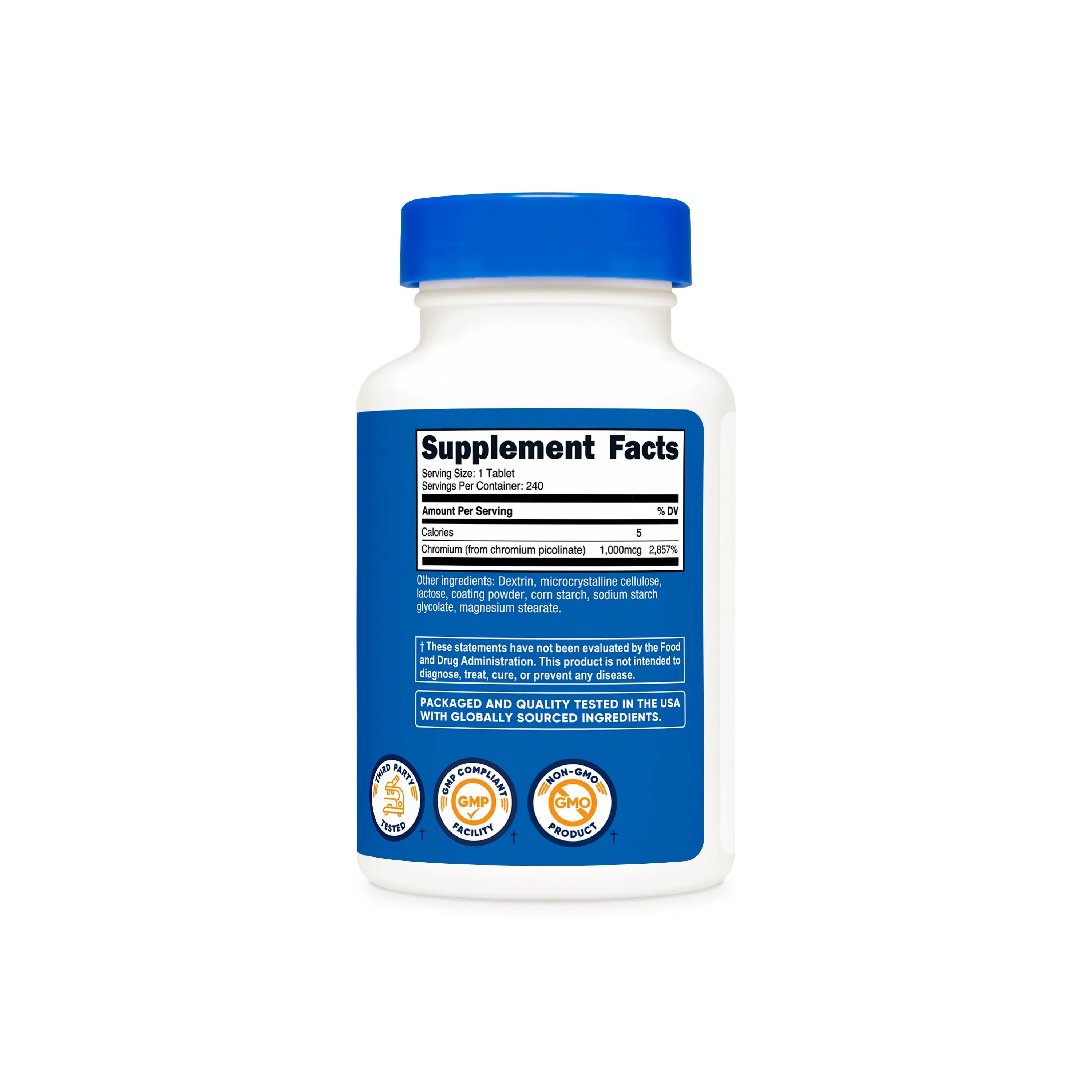 Nutricost Chromium Picolinate Tablets