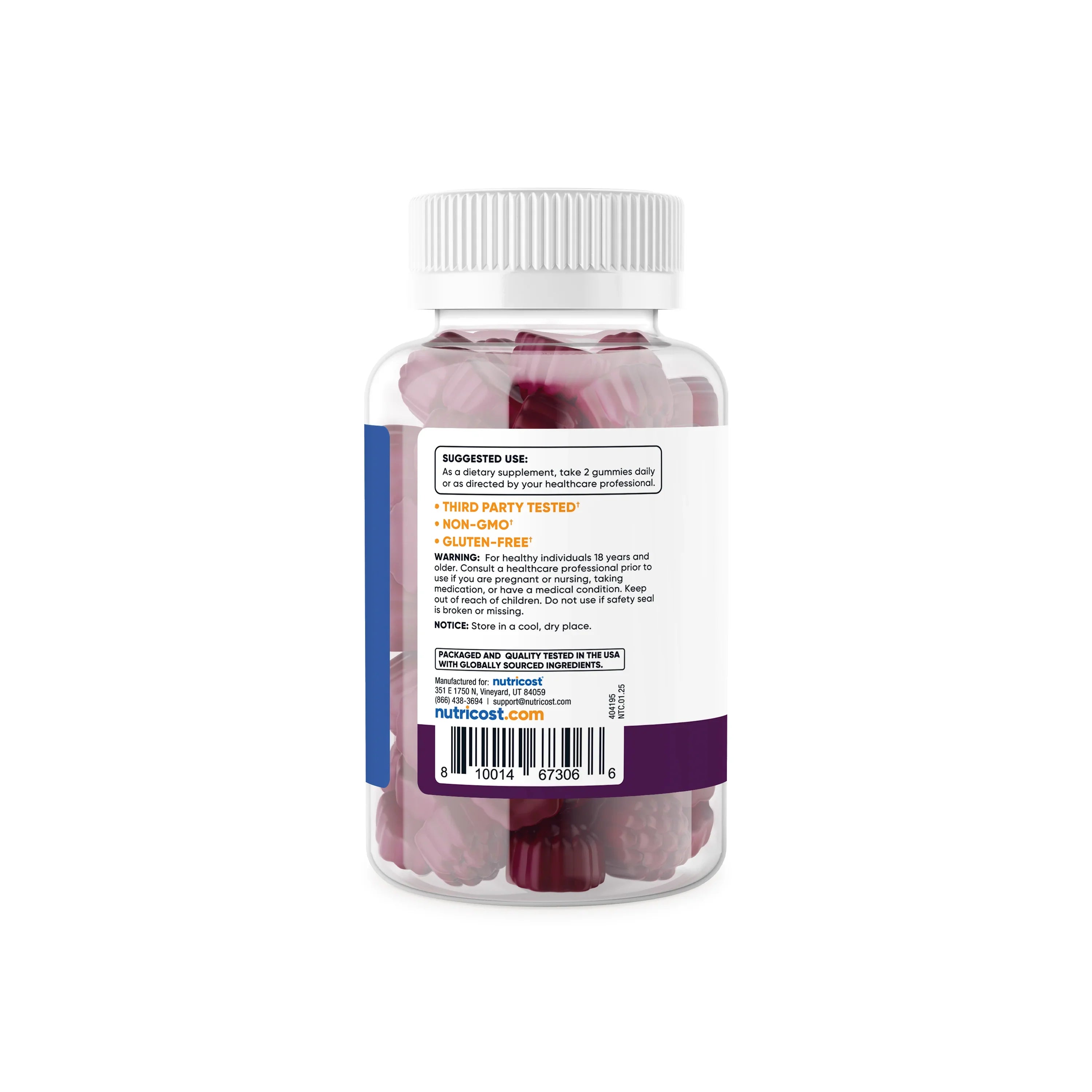 Nutricost Vitamin D3 Gummies (5,000iu)