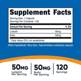 Nutricost Luteolin with Rutin Complex Capsules