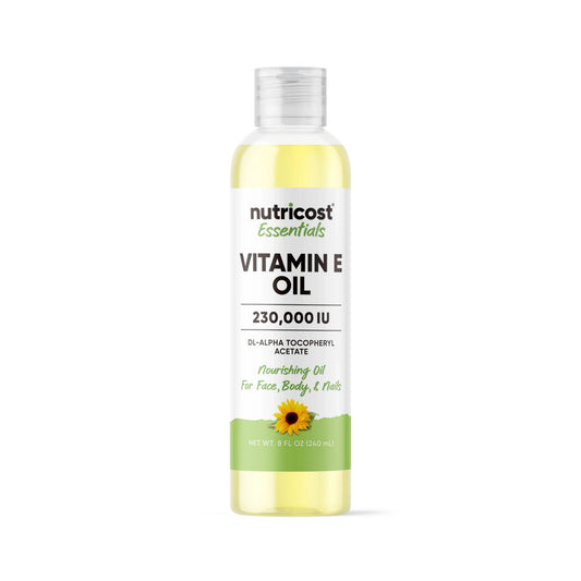 Nutricost Essentials Vitamin E Oil (8 OZ)