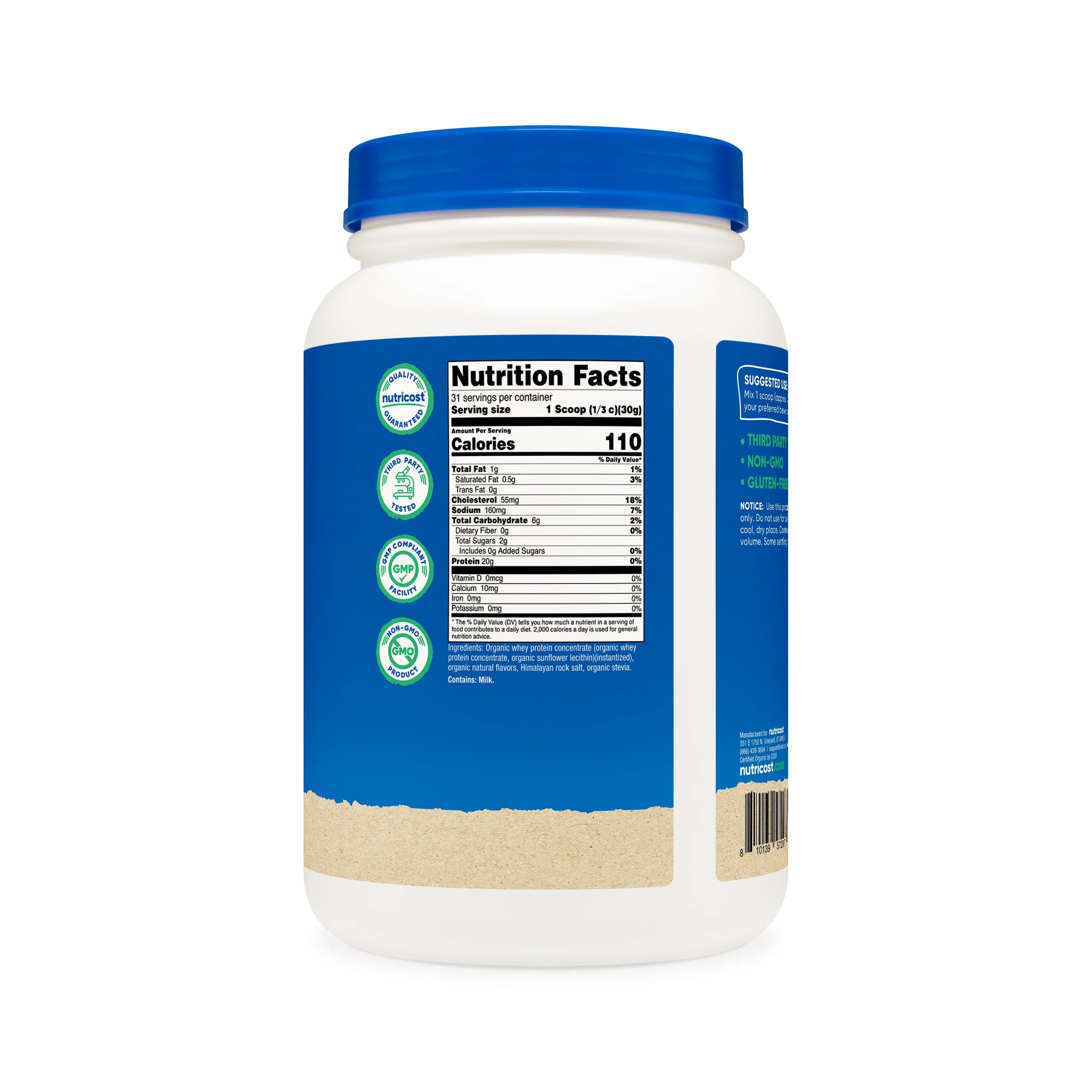Nutricost Organic Whey Protein