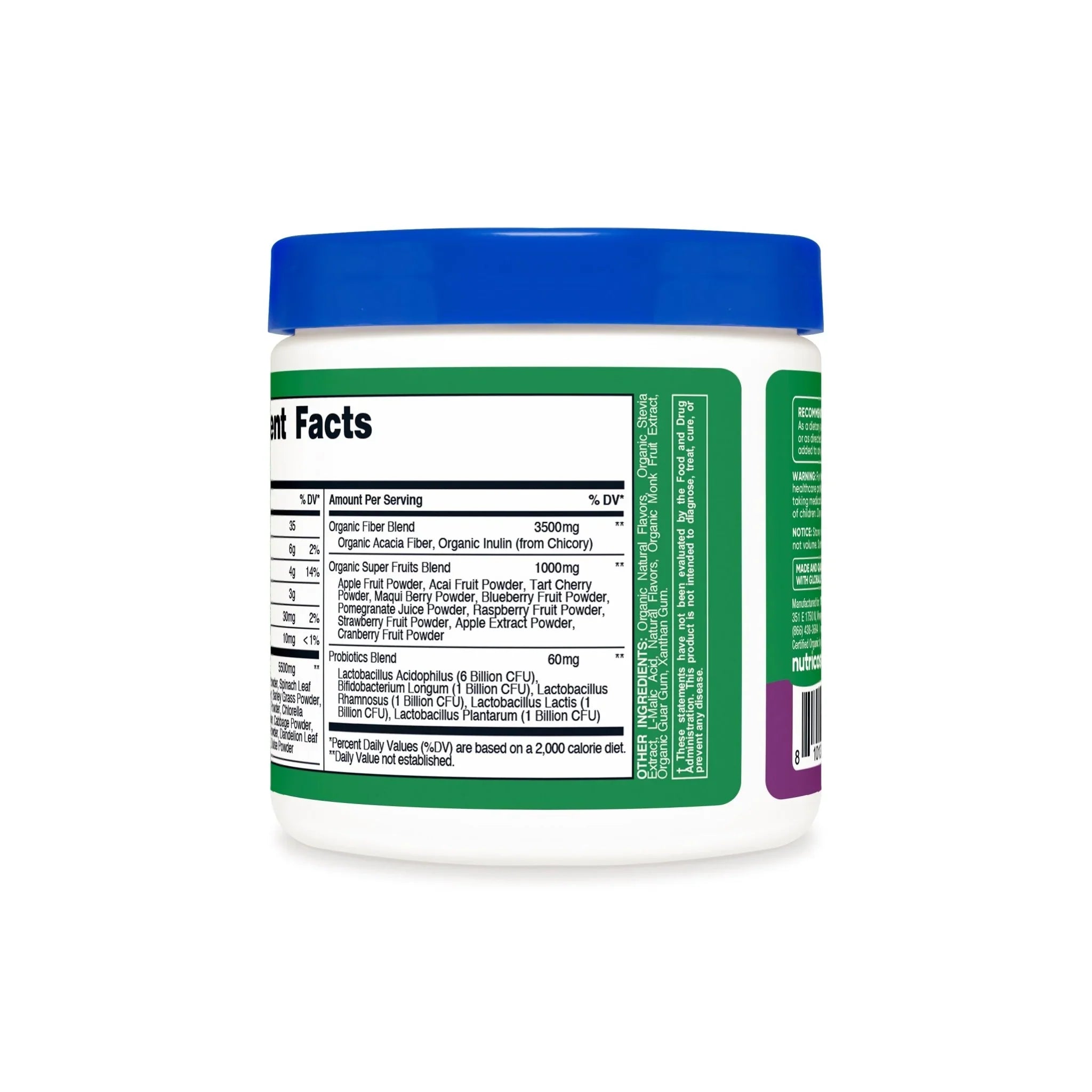Nutricost Organic Super Greens Powder - 10 Servings
