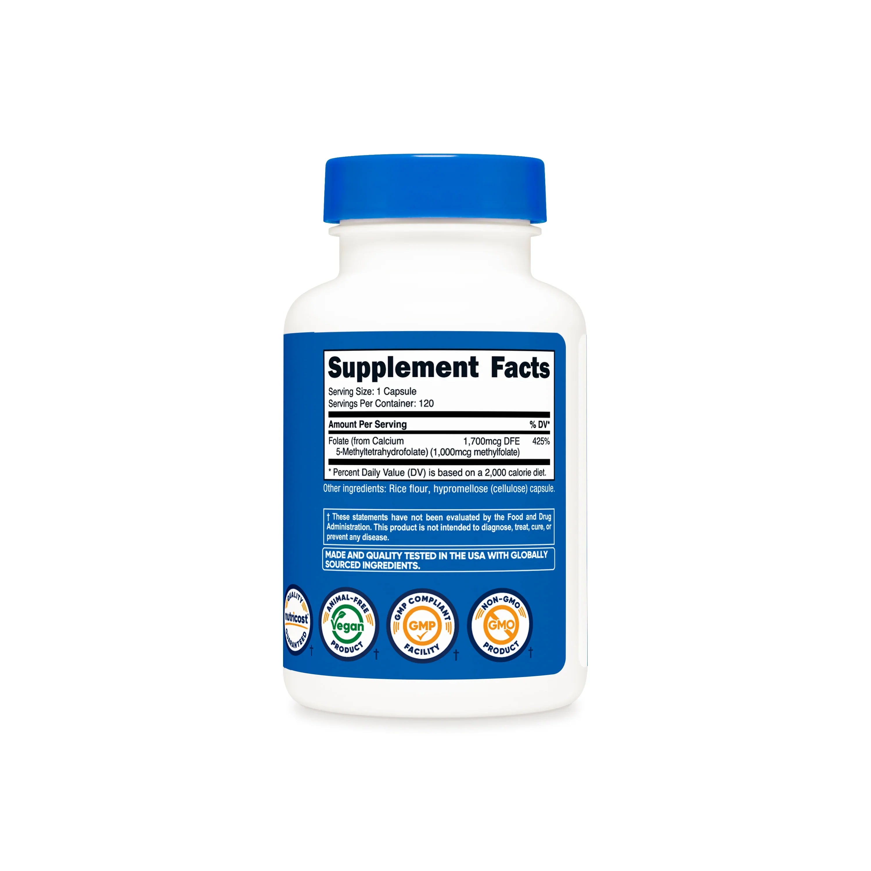 Nutricost L-Methylfolate
