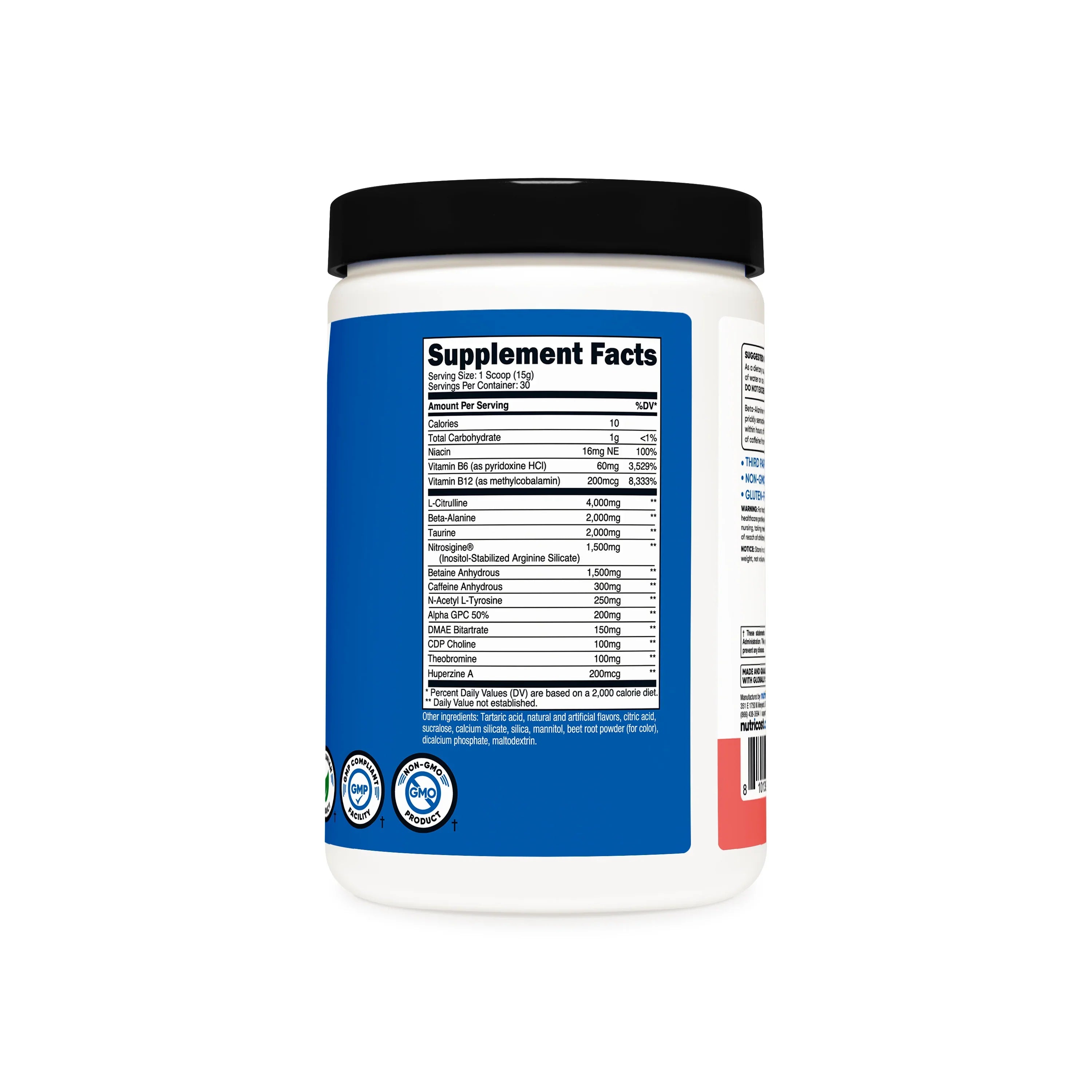 Nutricost Pre-X Workout Complex Powder
