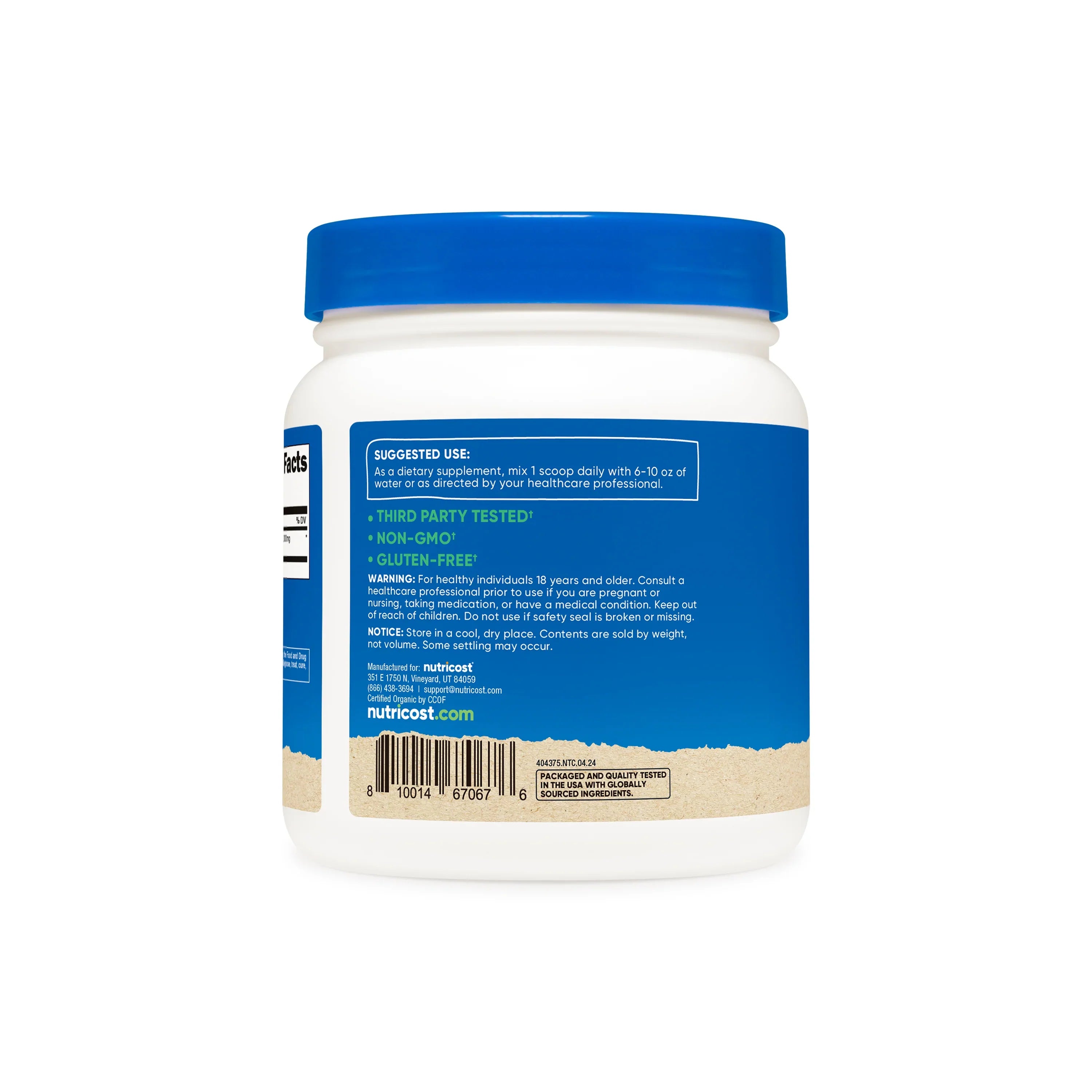 Nutricost Organic Astragalus Root Powder