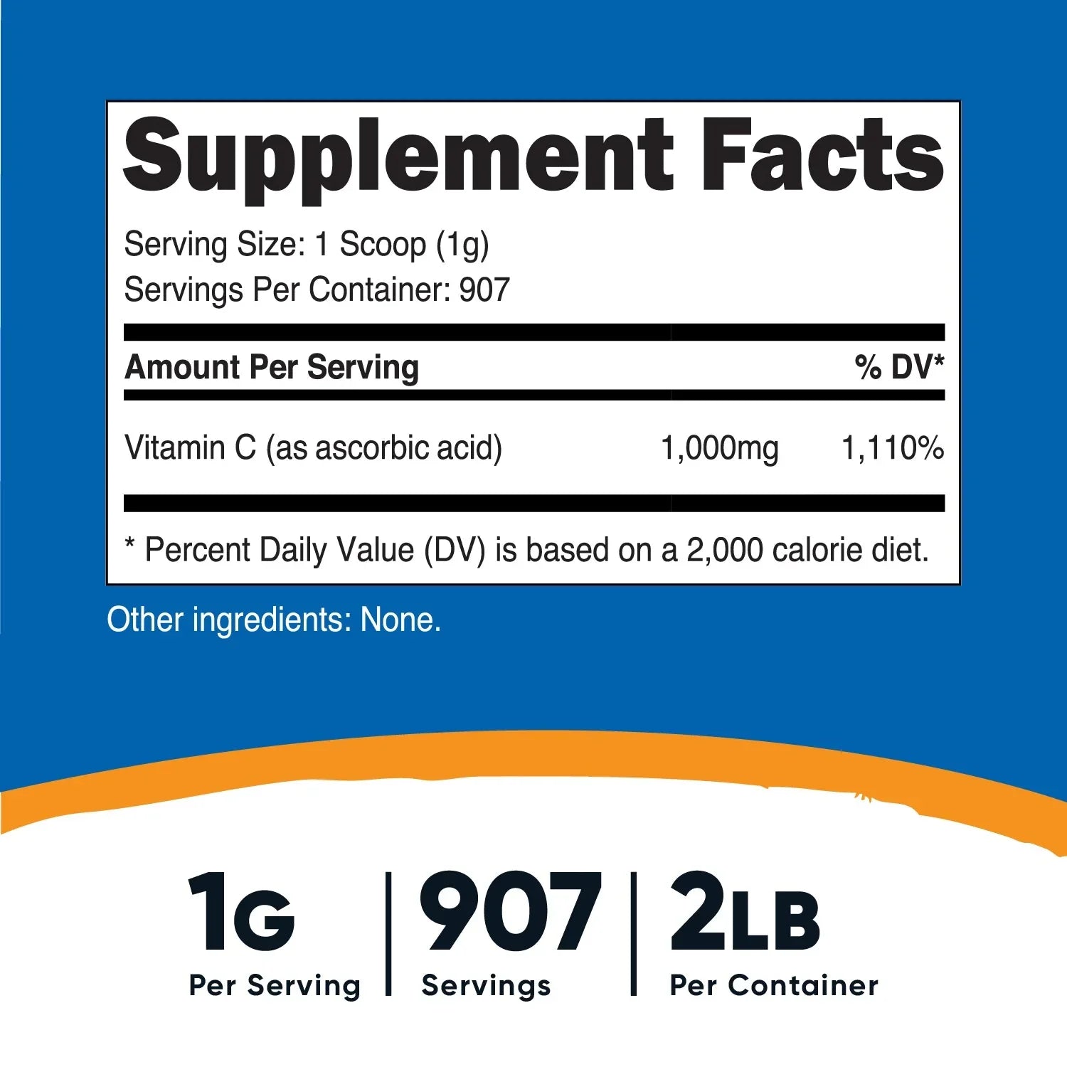 Nutricost Vitamin C Powder