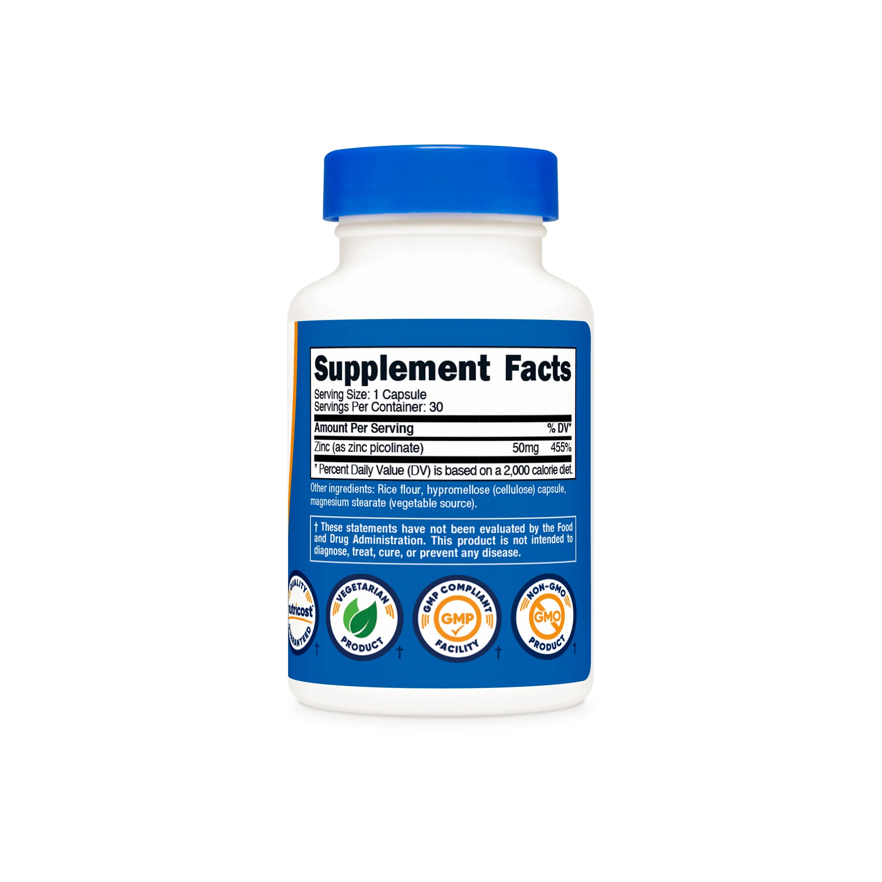 Nutricost Zinc Picolinate (30mg)