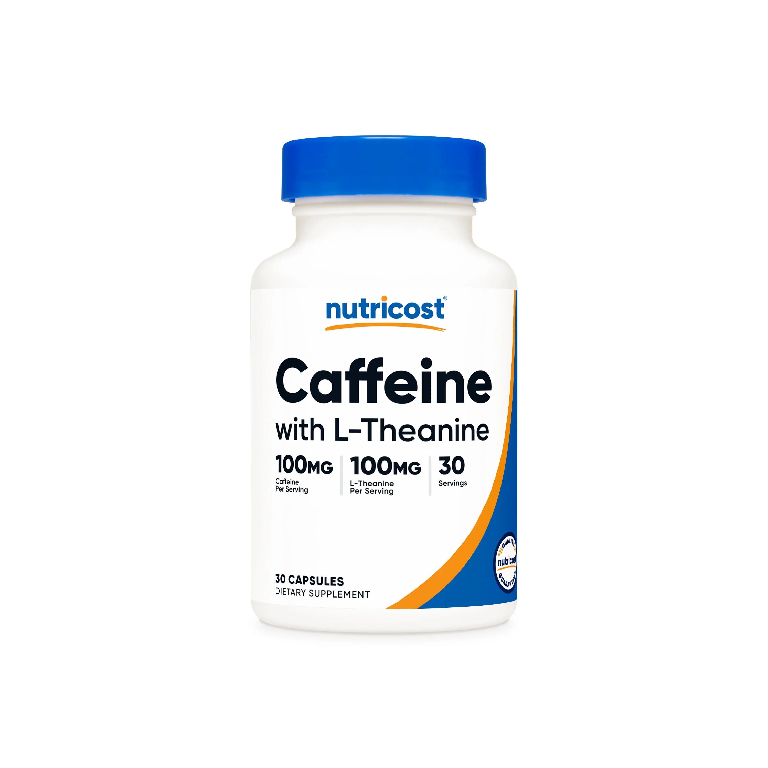 Nutricost Caffeine + L-Theanine Capsules