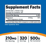 Nutricost Magnesium Citrate Powder