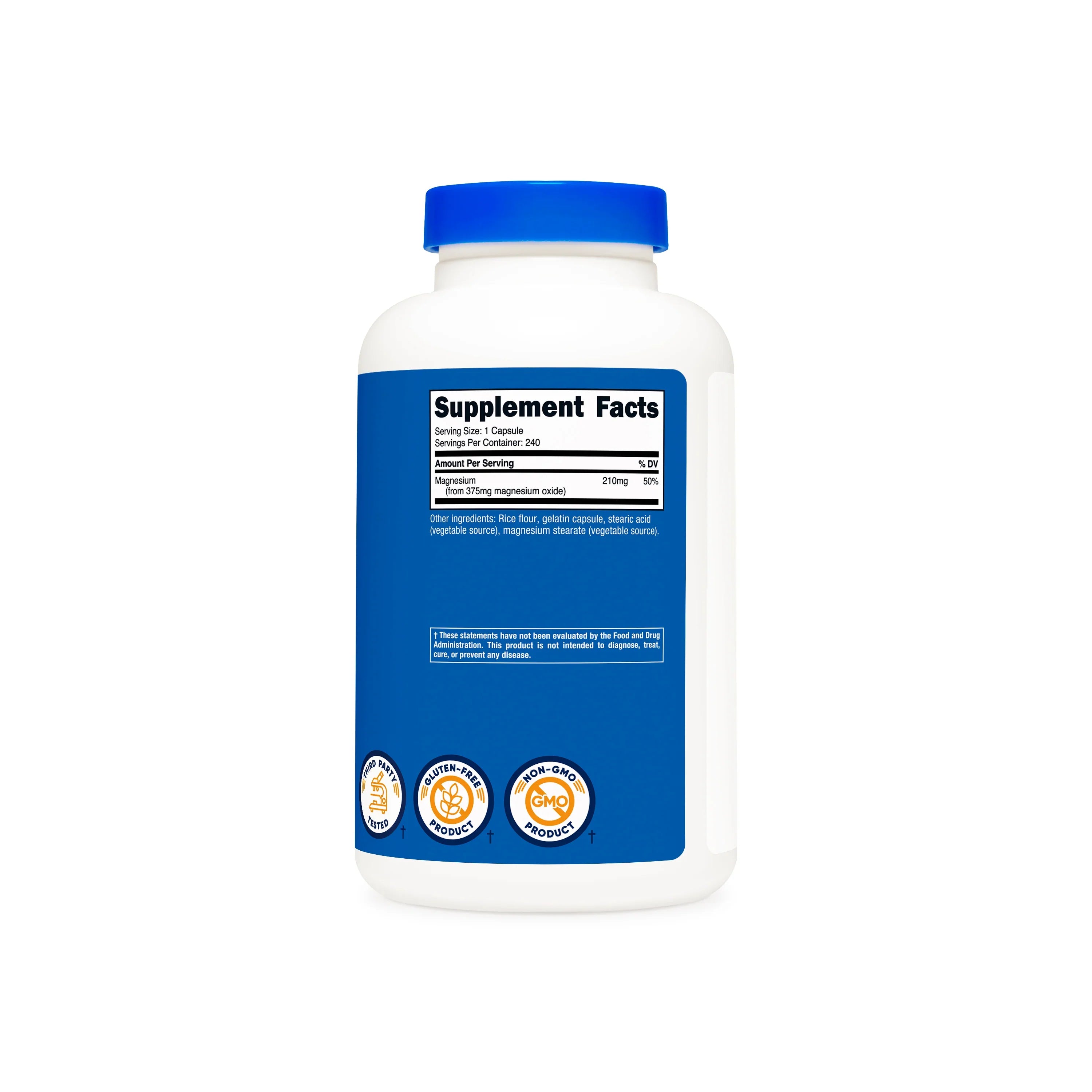 Nutricost Magnesium Oxide Capsules