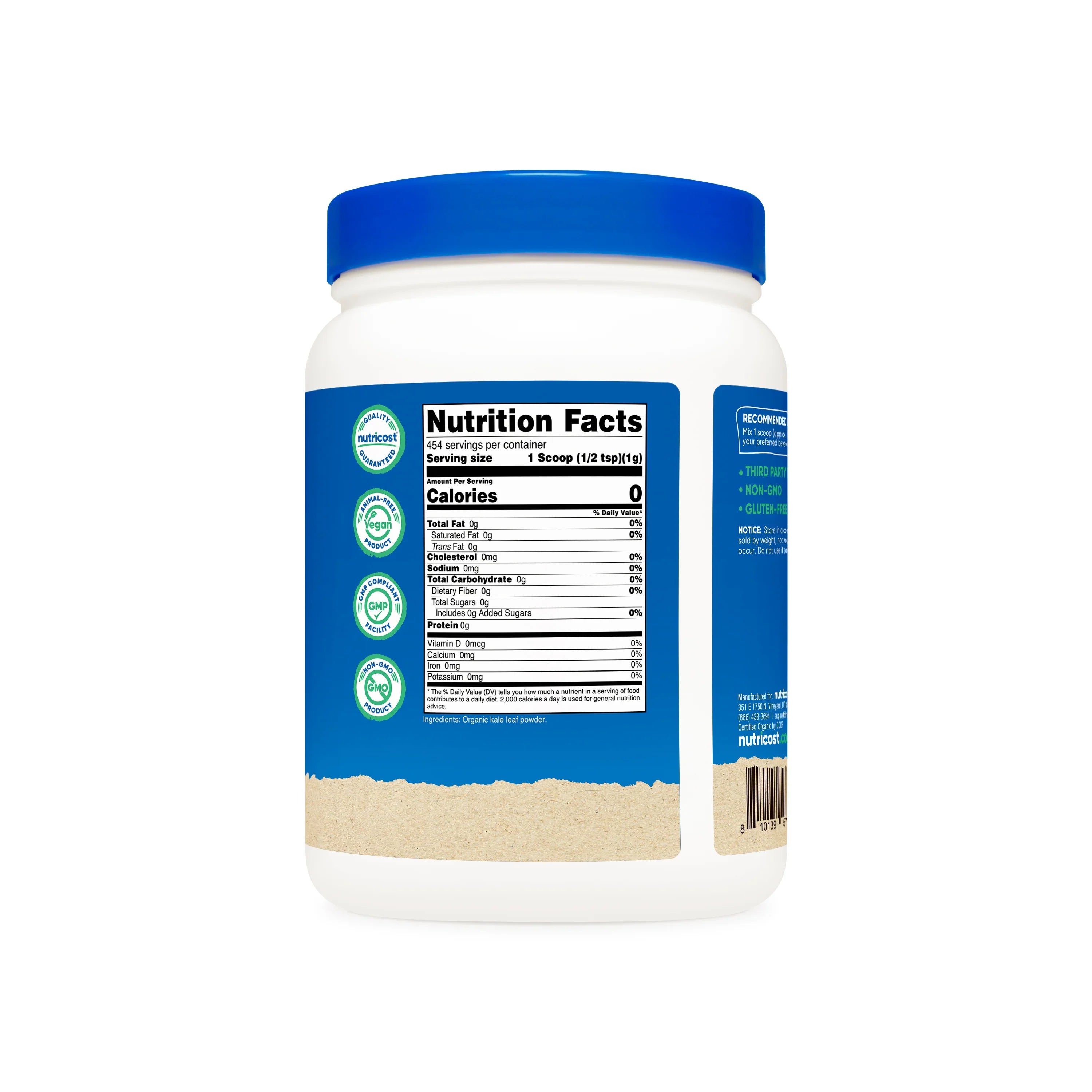 Nutricost Organic Kale Powder