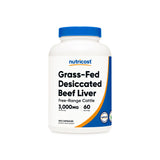 Nutricost Grass-Fed Desiccated Beef Liver Capsules