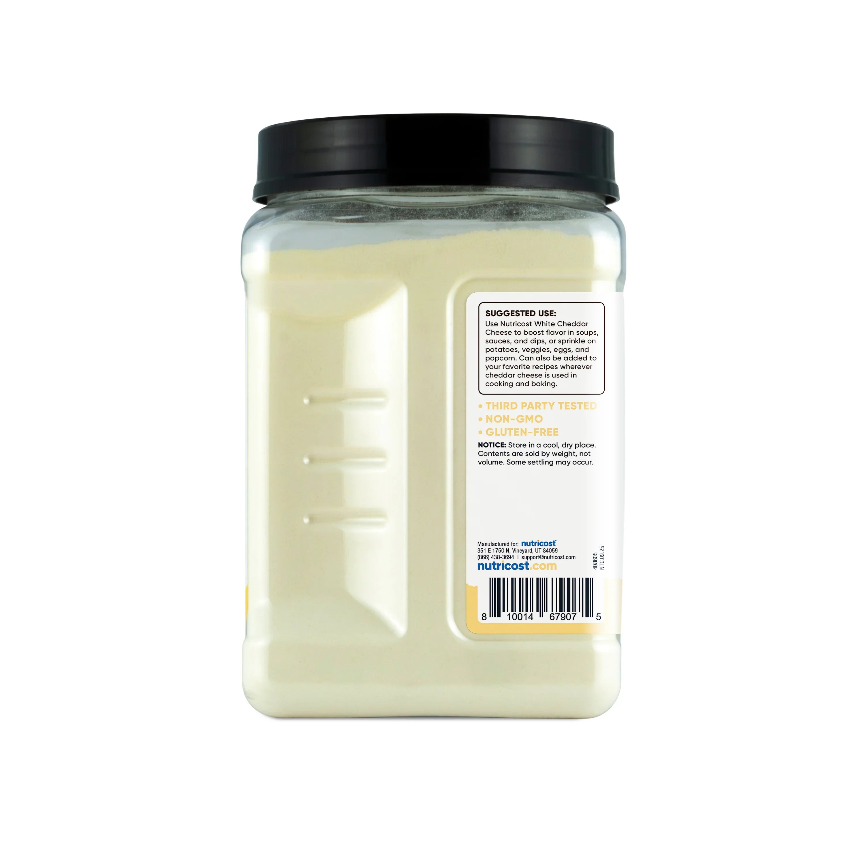Nutricost Pantry White Cheddar Cheese Powder