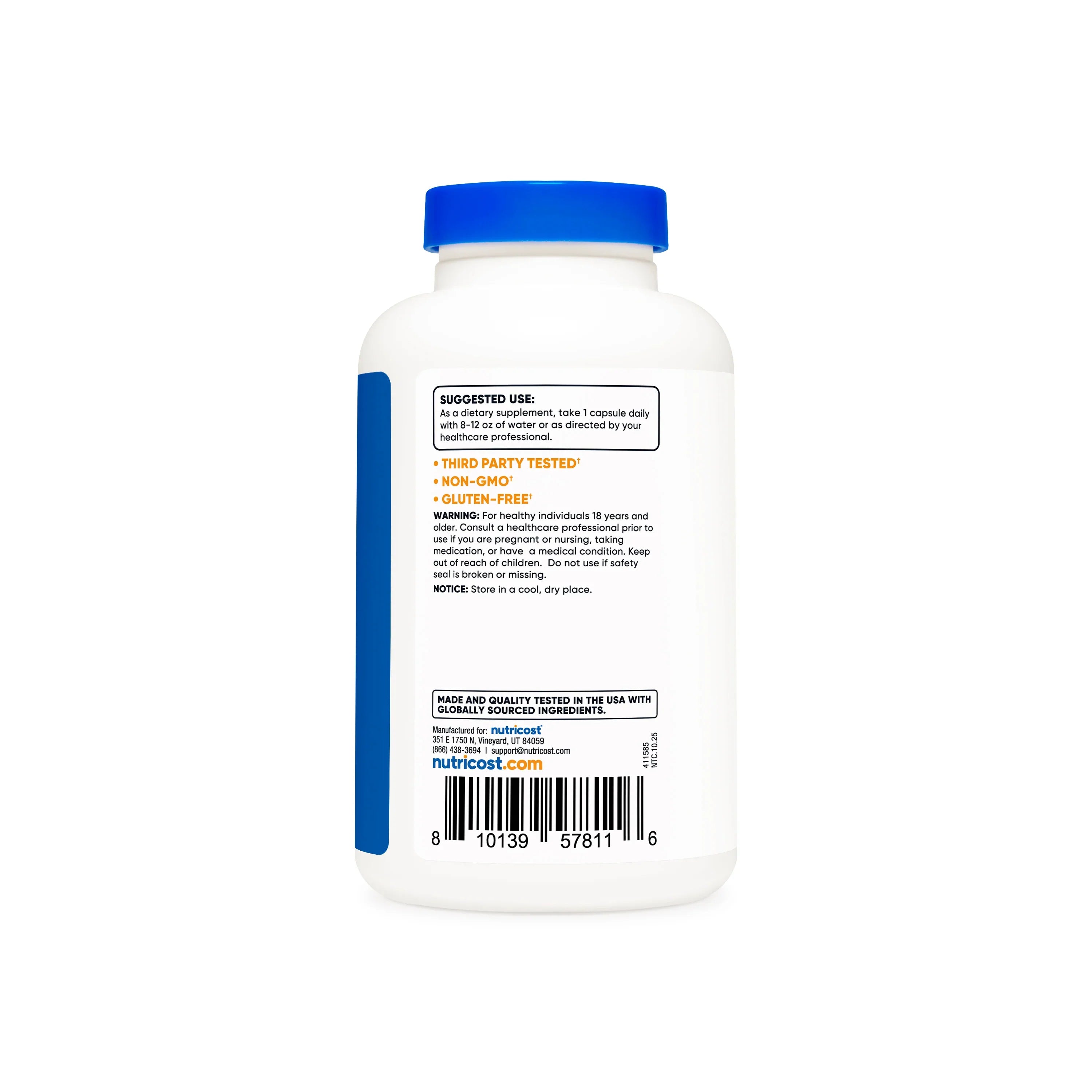 Nutricost Magnesium Oxide Capsules