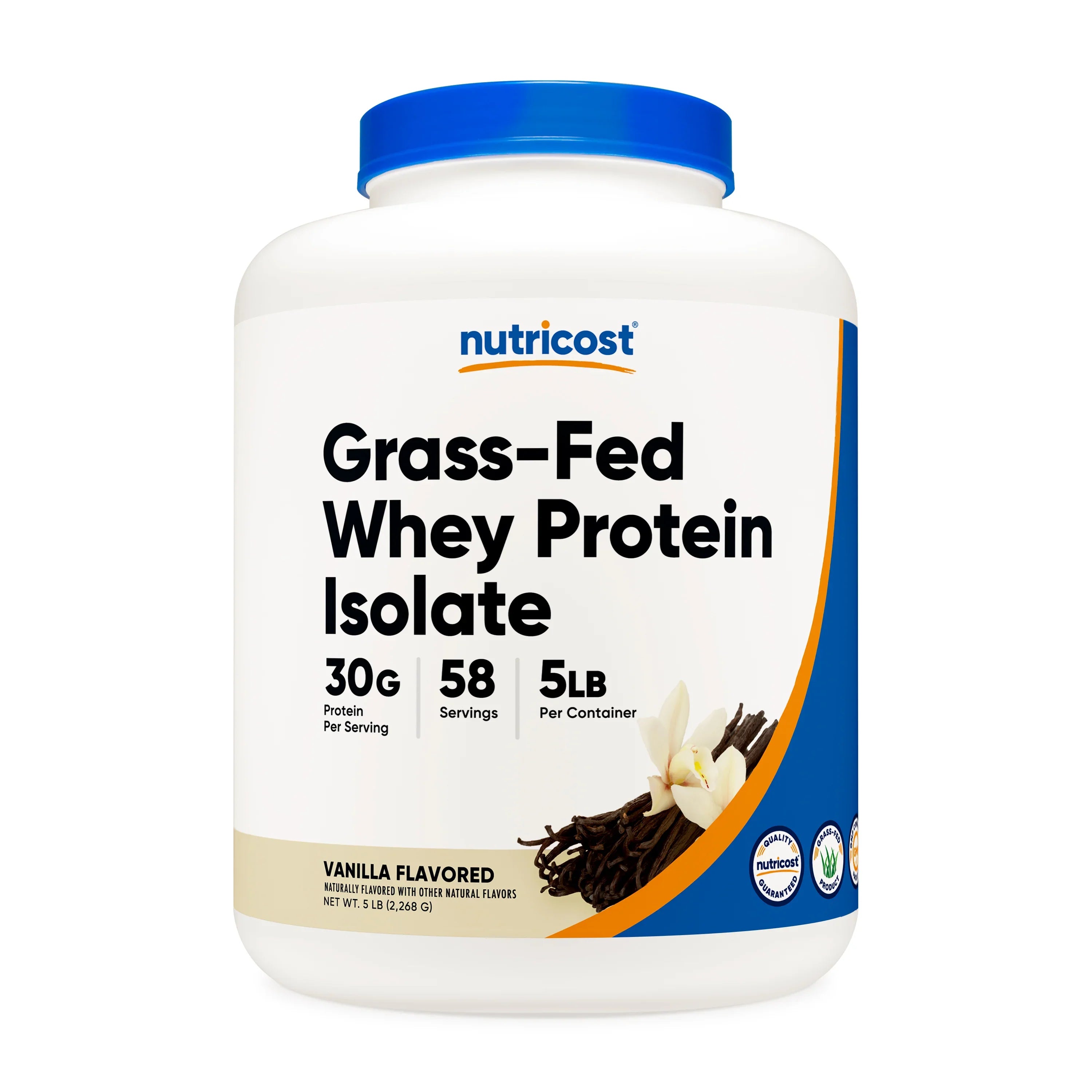 Nutricost Grass-Fed Whey Protein Isolate