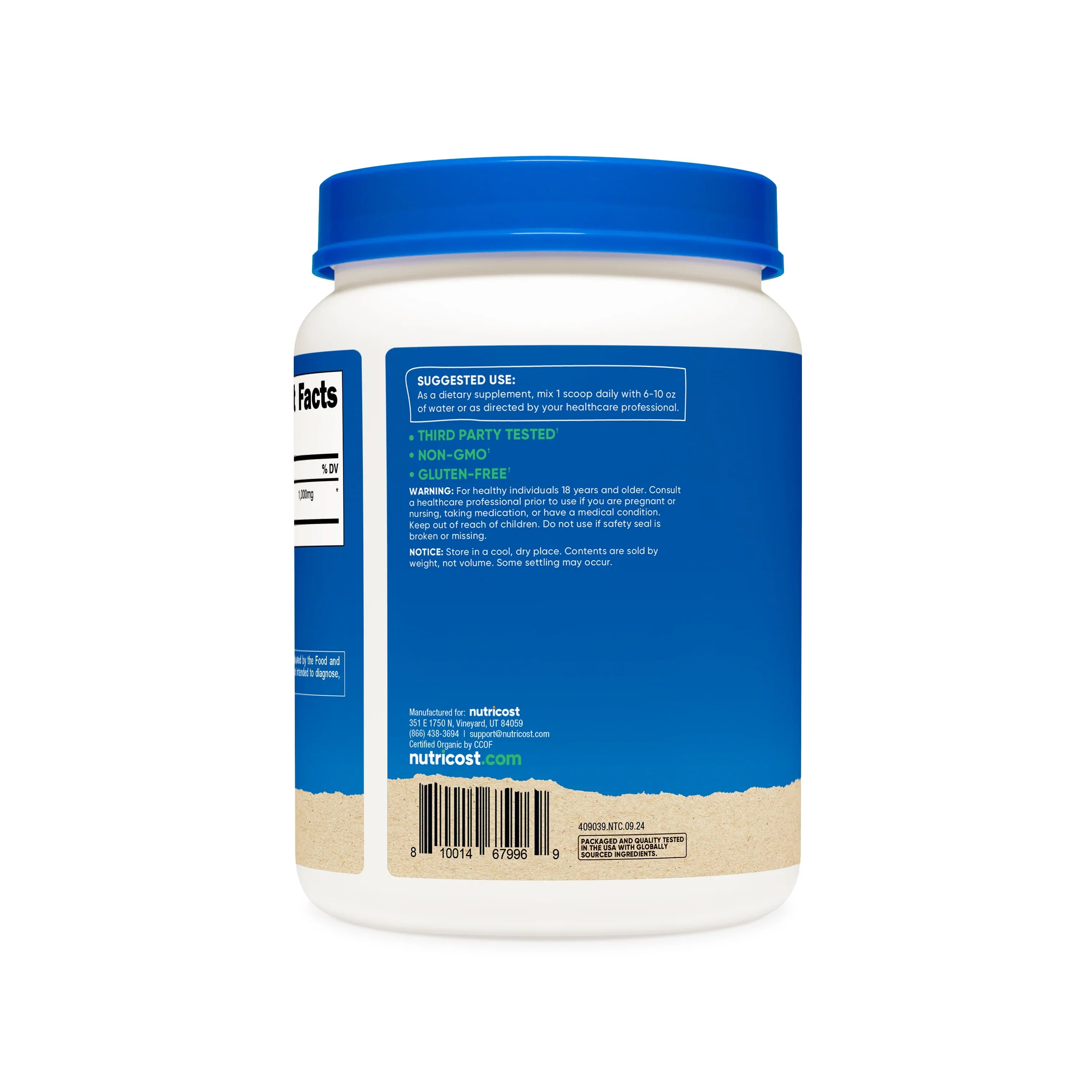 Nutricost Organic Ceylon Cinnamon Powder