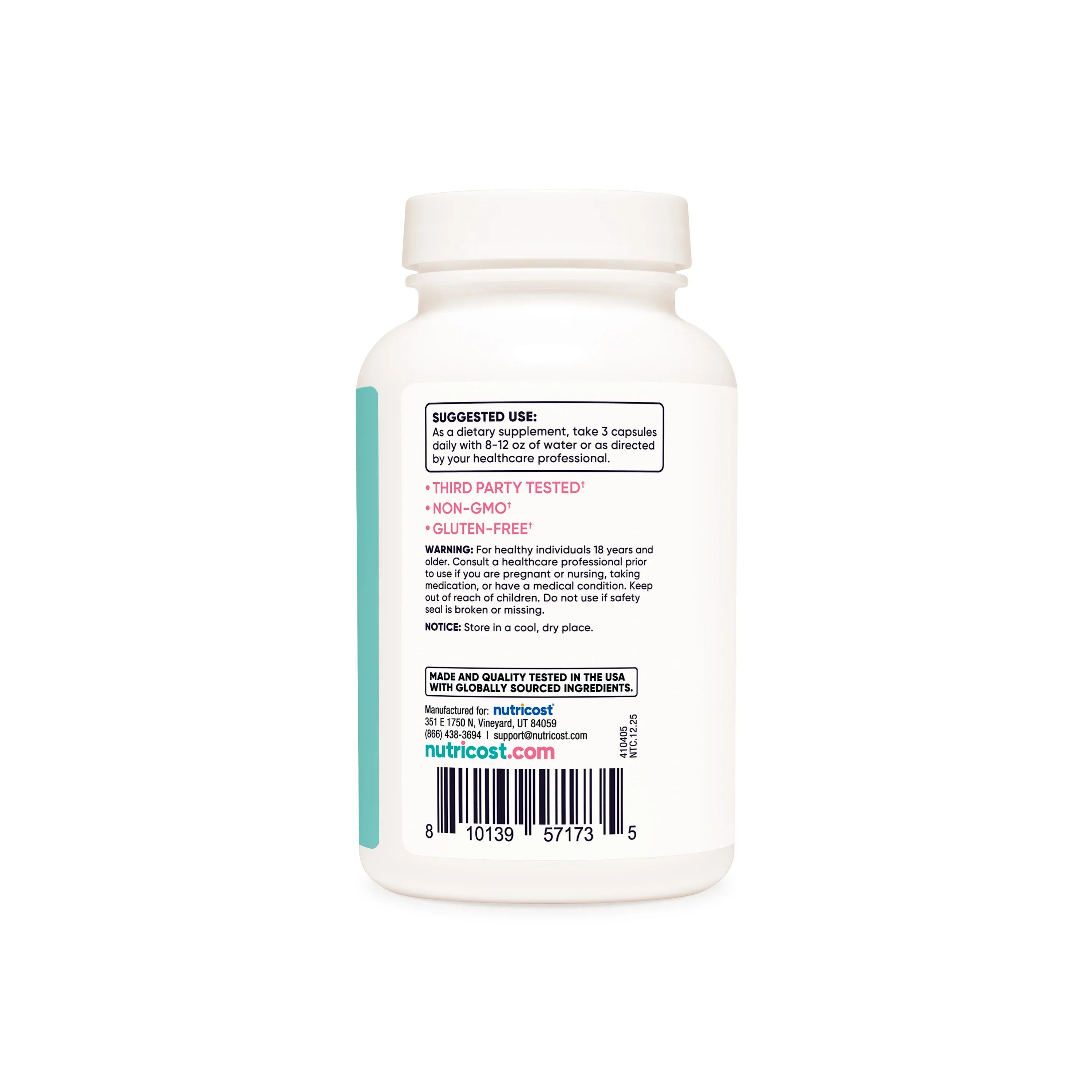 Nutricost Women Calcium + Vitamin D3