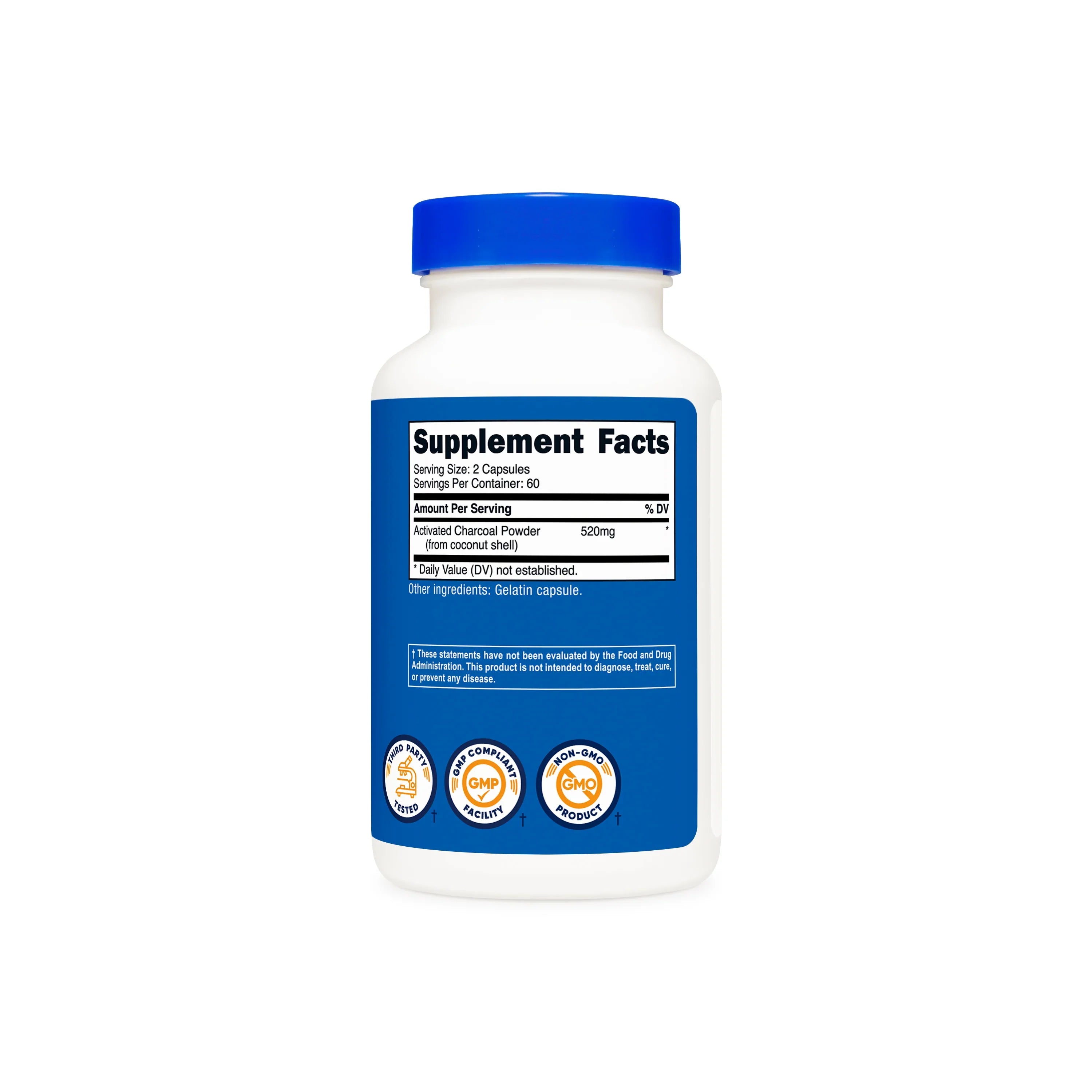 Nutricost Activated Charcoal Capsules