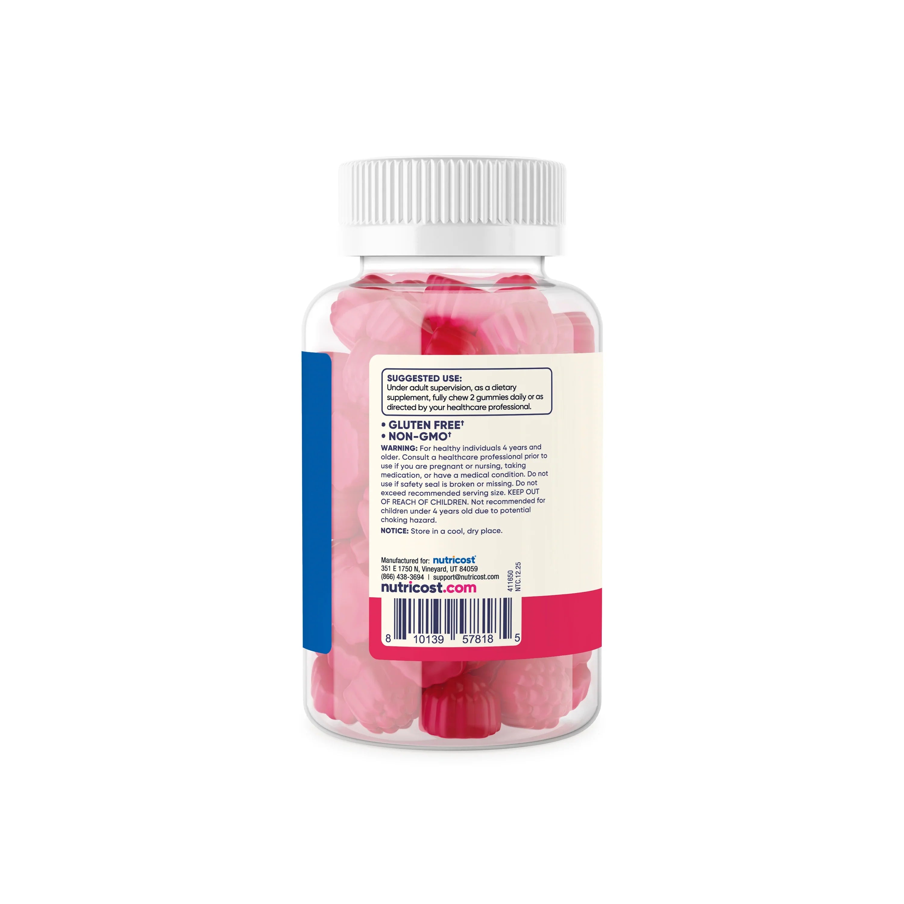 Nutricost Kids Fiber Gummies