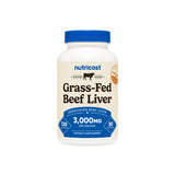 Nutricost Grass-Fed Desiccated Beef Liver Capsules