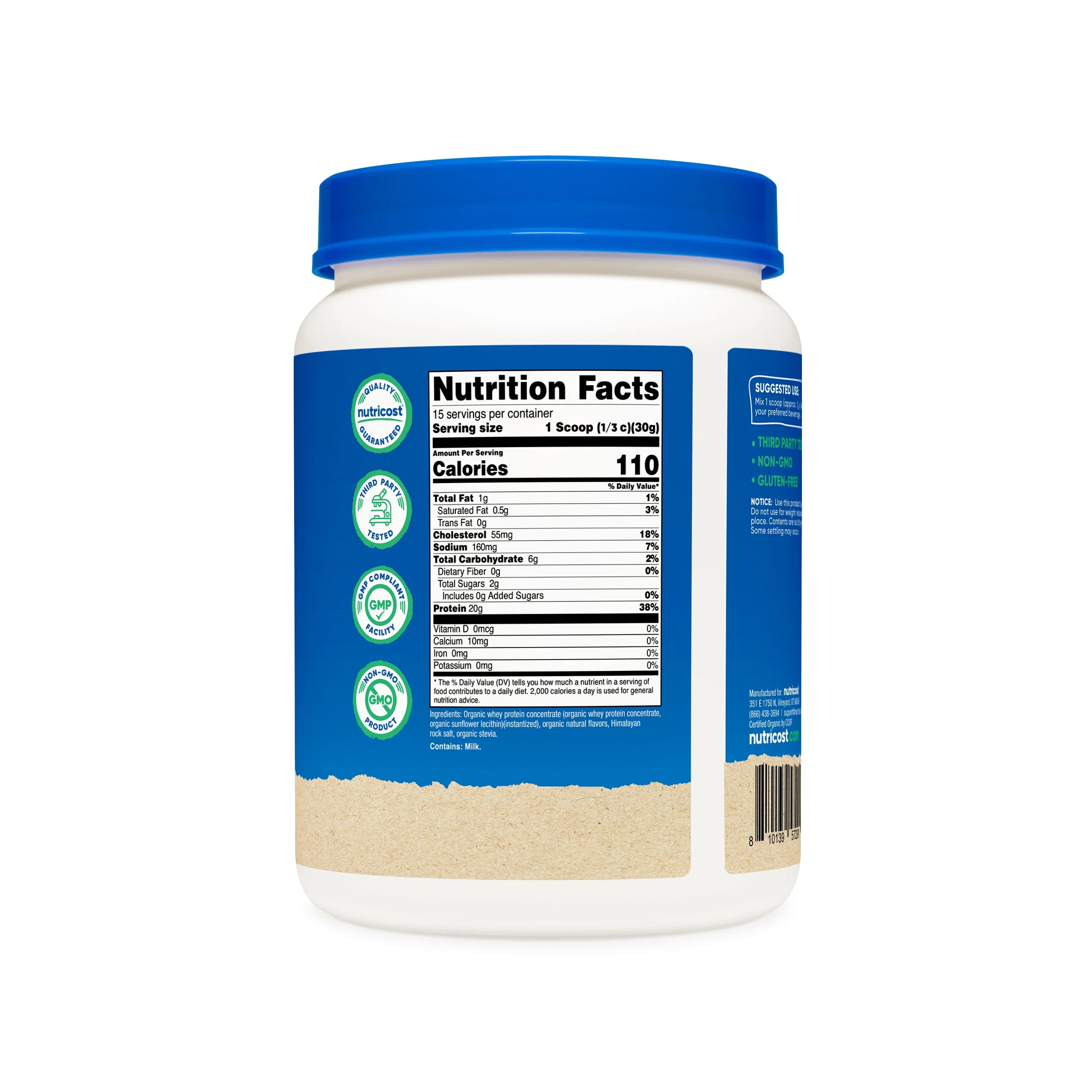 Nutricost Organic Whey Protein