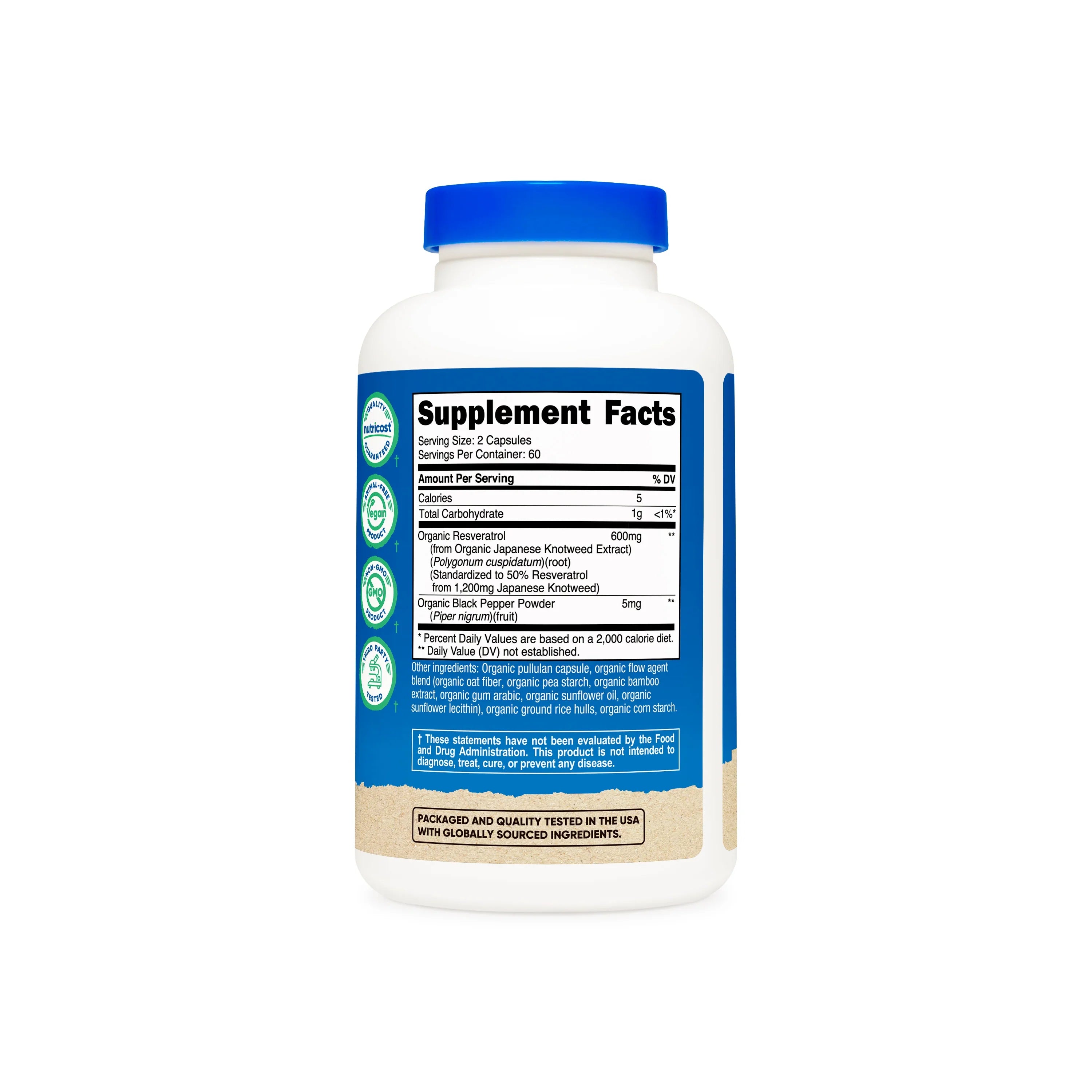 Nutricost Organic Resveratrol