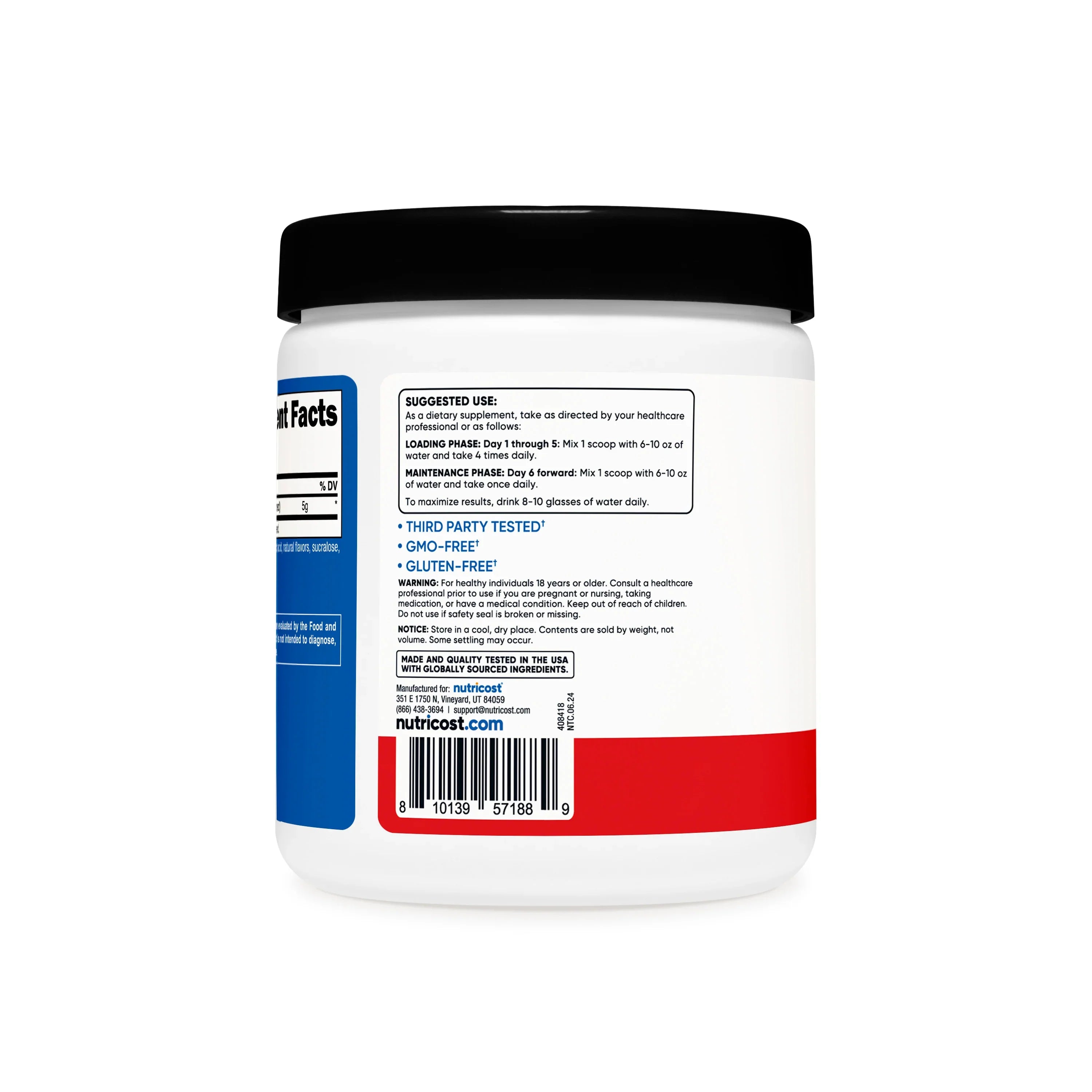 Nutricost Creatine Monohydrate Powder