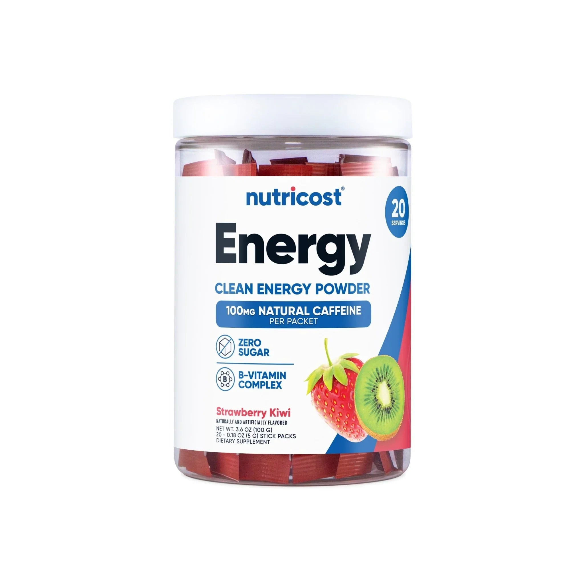 Nutricost Energy Stick Packs (20 Pack)