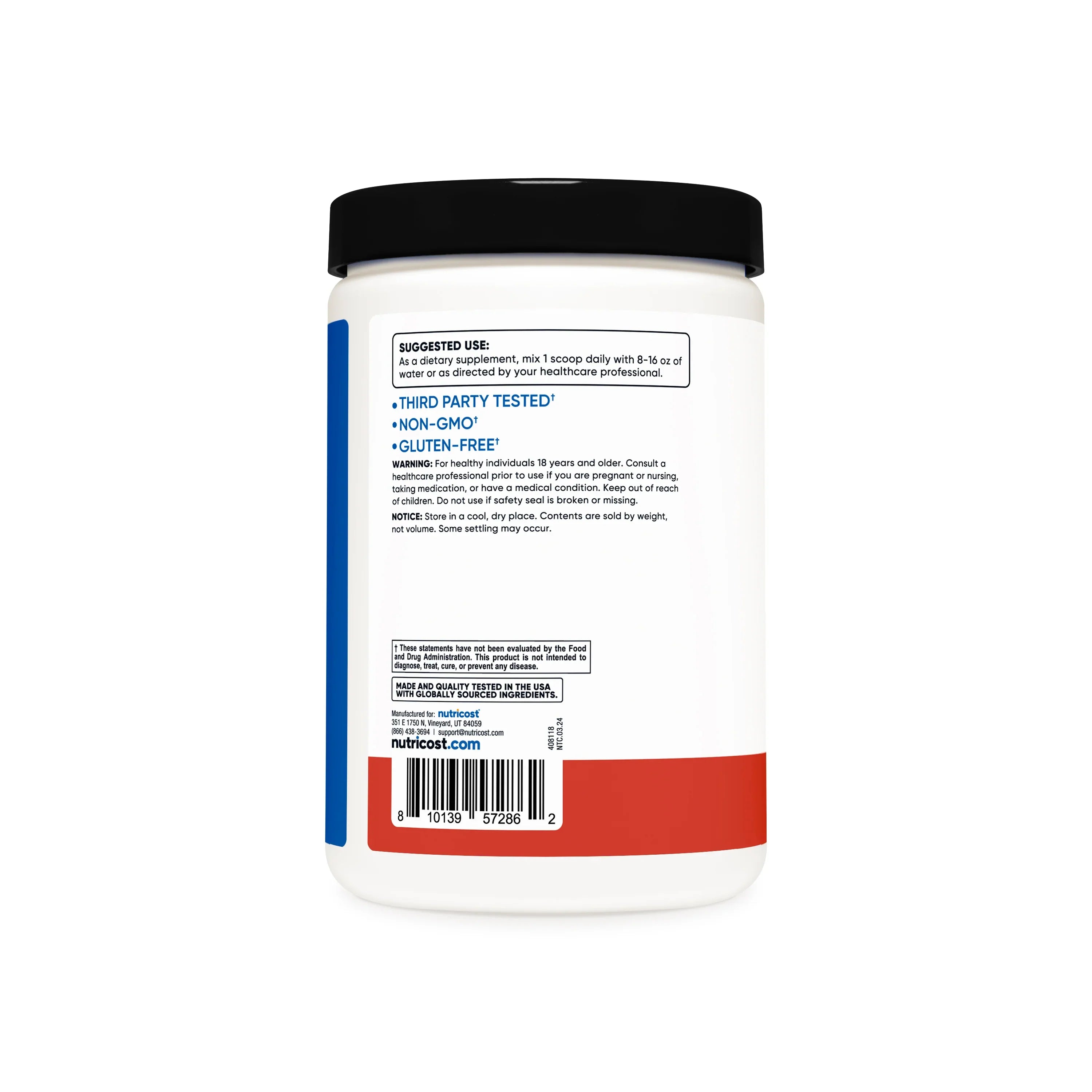 Nutricost BCAA + Hydration Powder