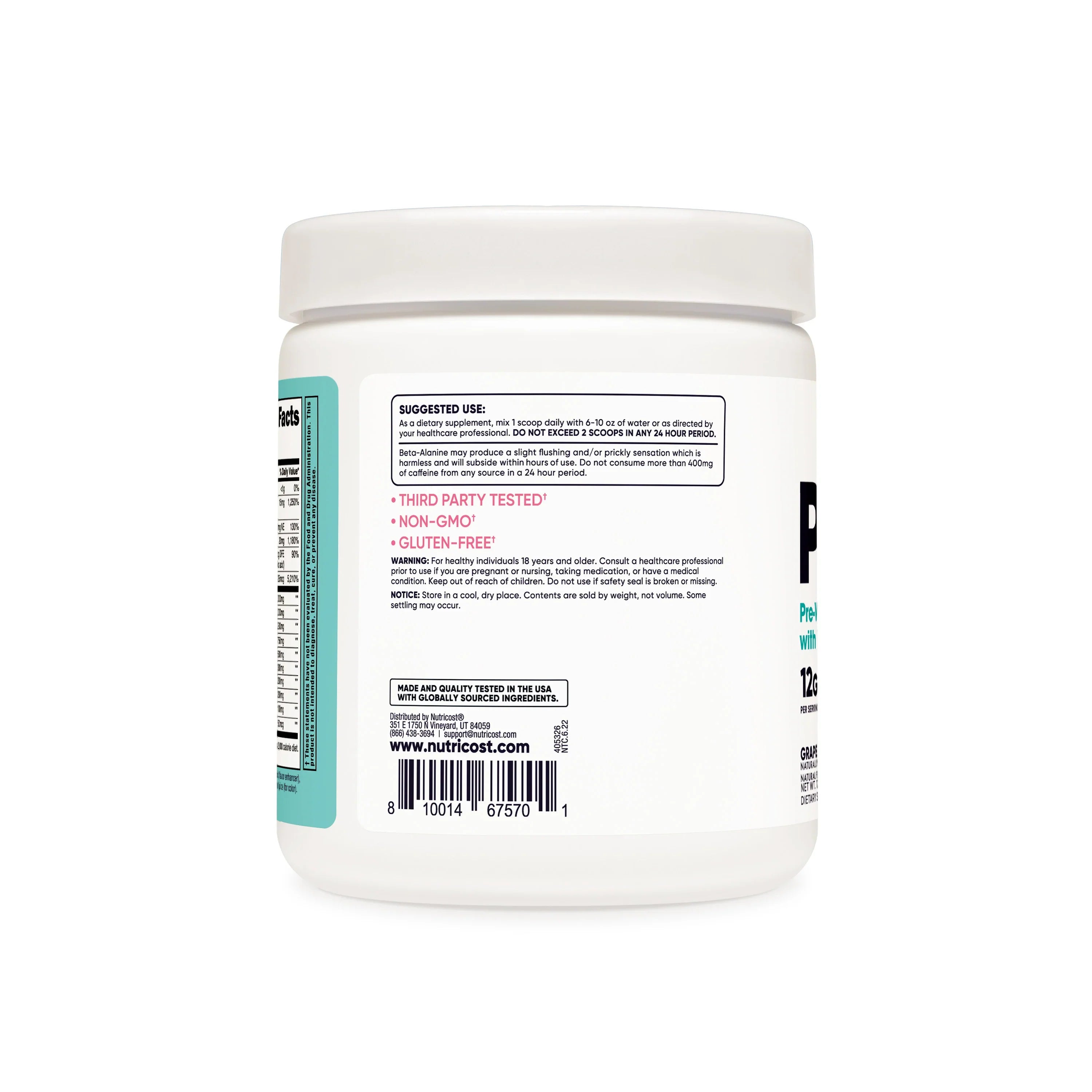 Nutricost Pre-Workout For Women Powder