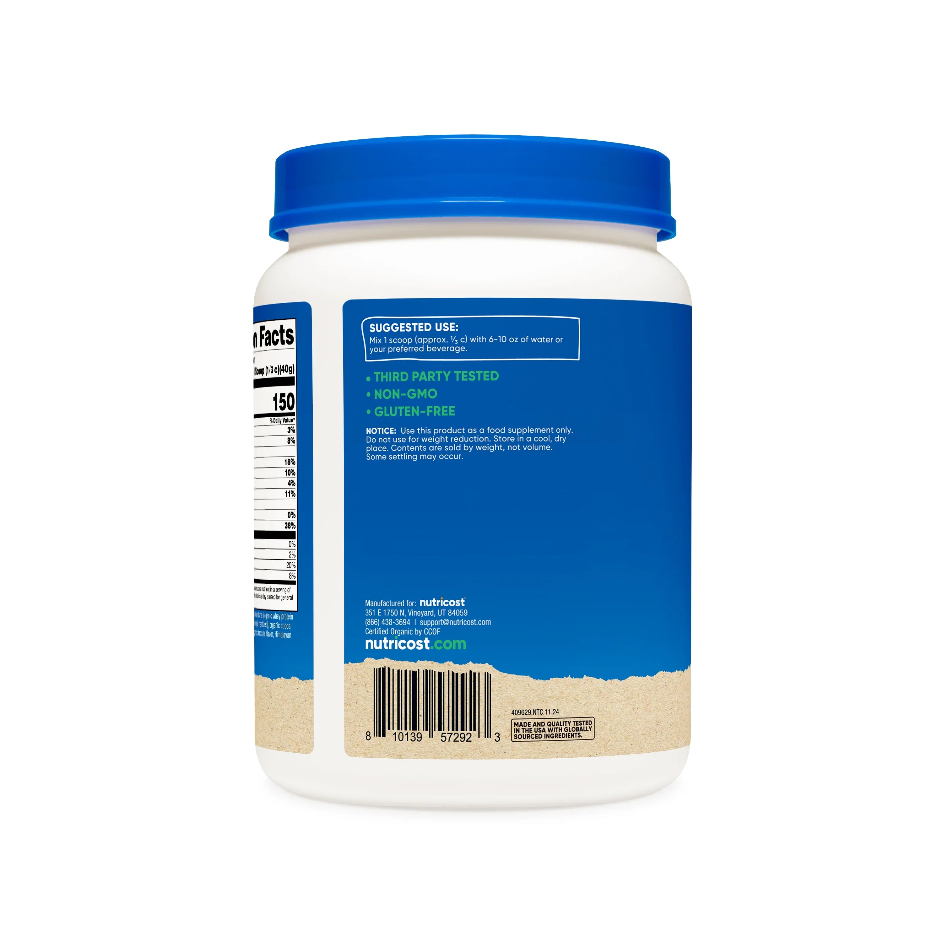 Nutricost Organic Whey Protein
