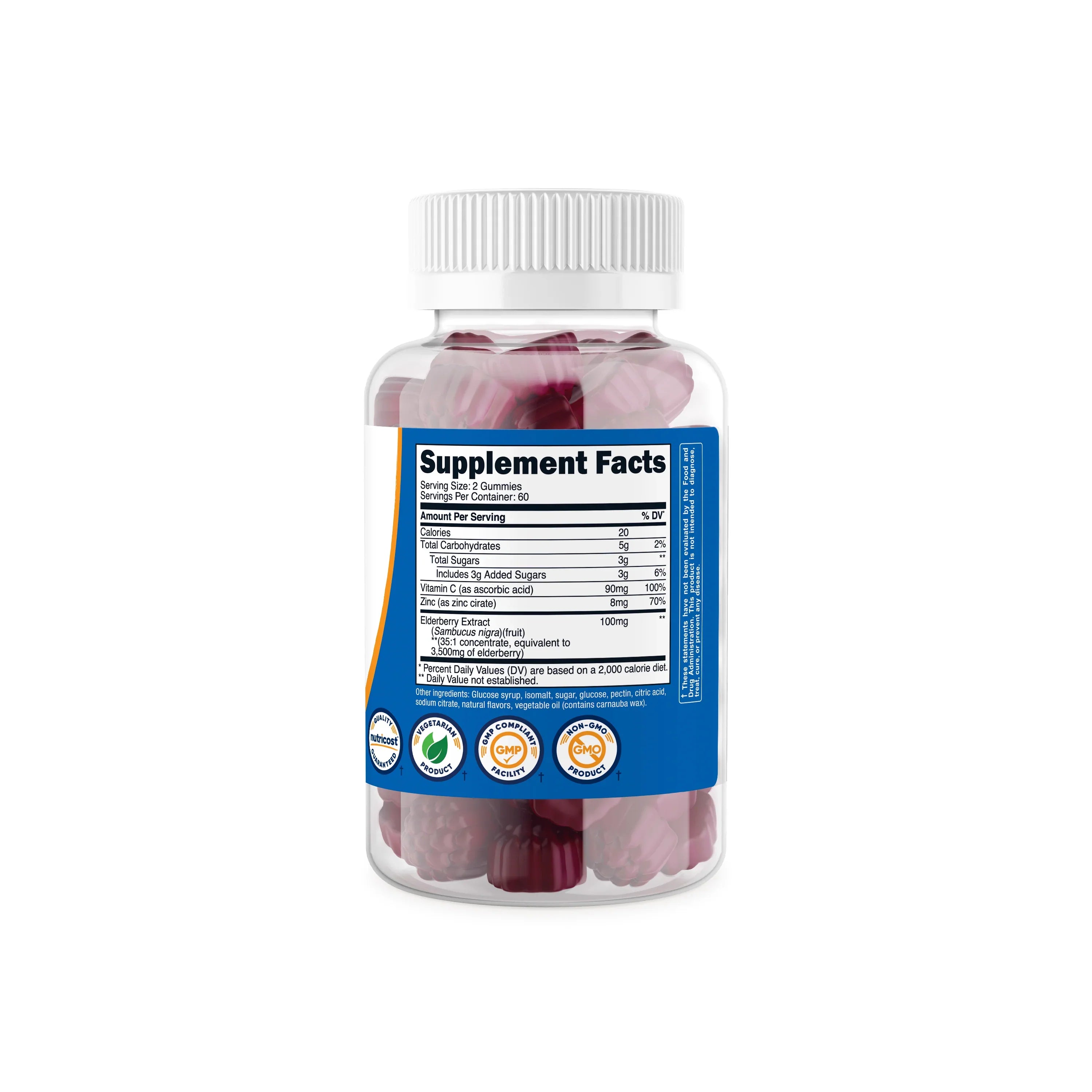 Nutricost Elderberry Gummies