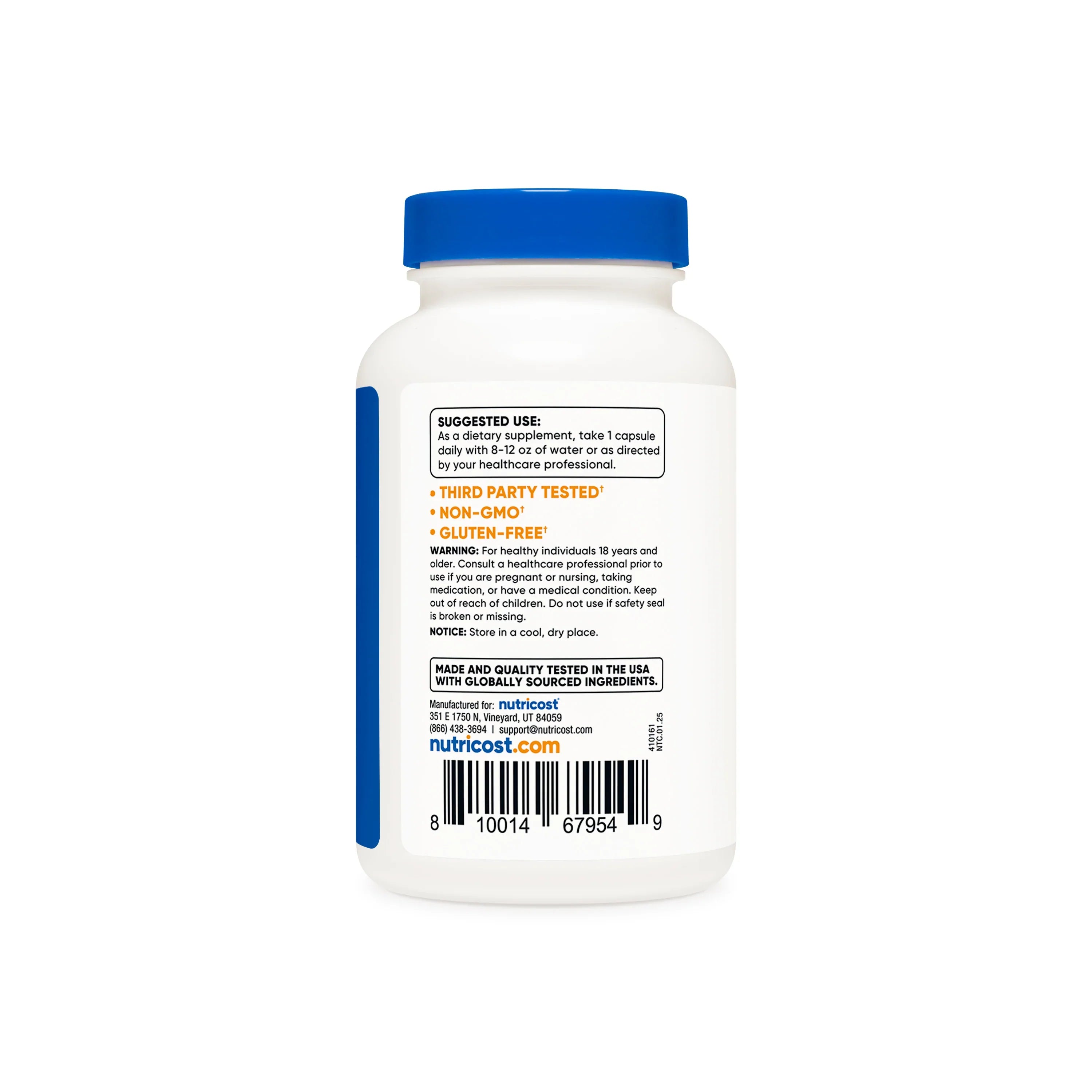 Nutricost Vitamin B1 Thiamine Capsules