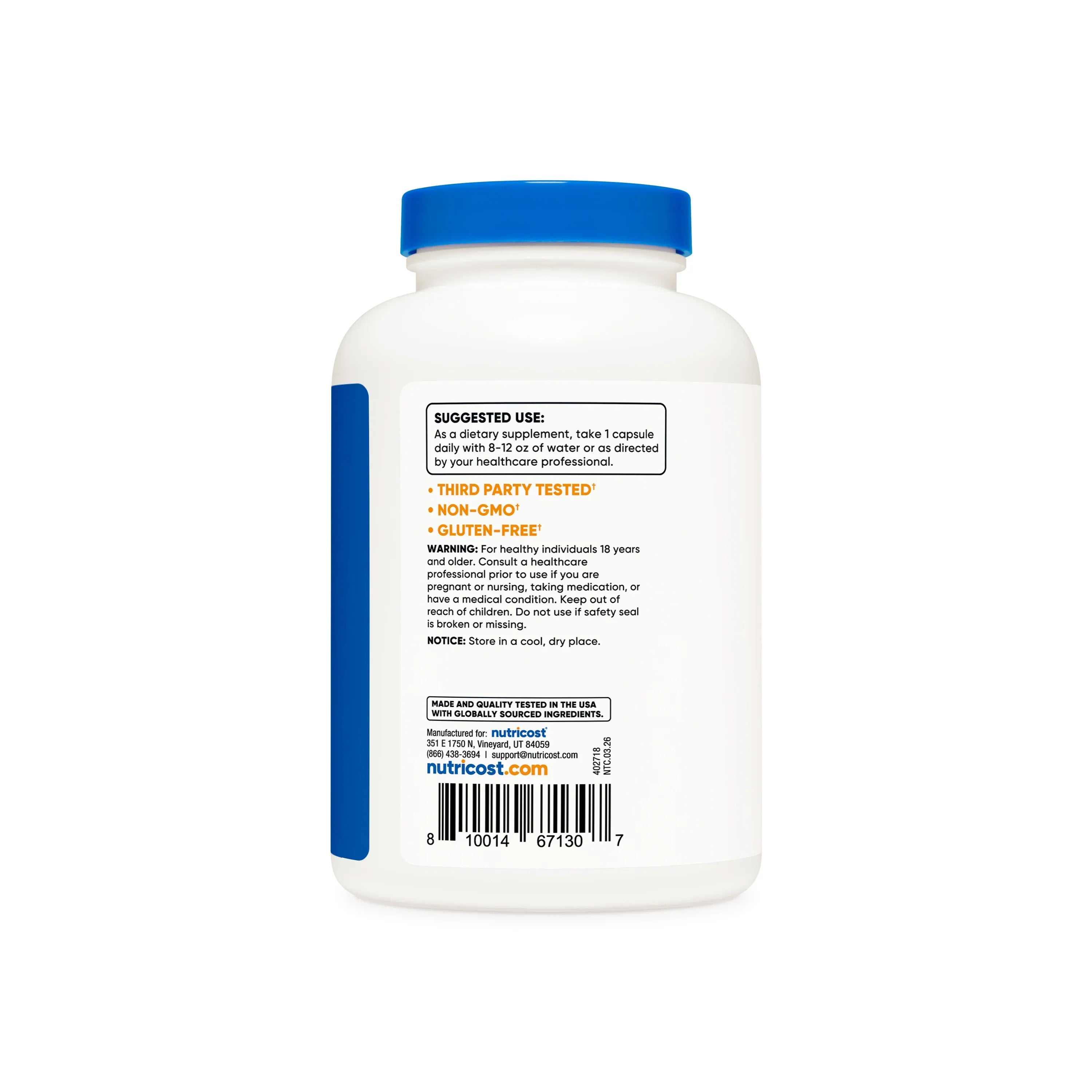 Nutricost Glutathione Capsules