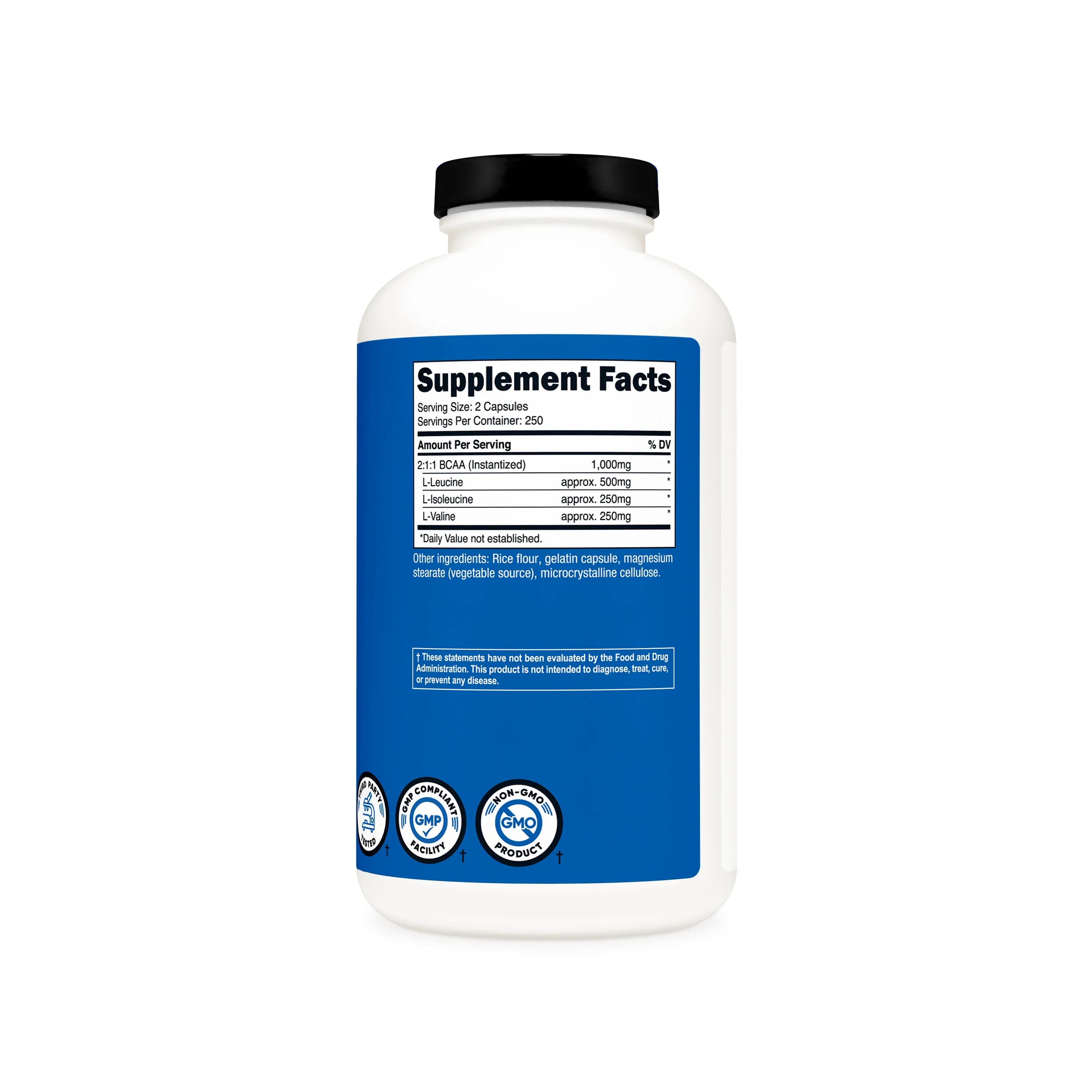 Nutricost BCAA Capsules